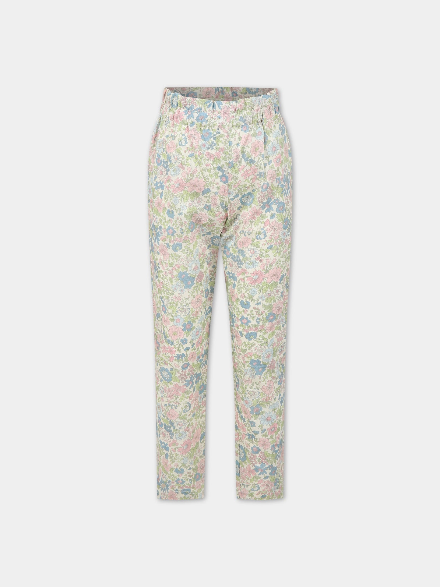 Pantaloni multicolor per bambina con stampa,Bonpoint,S03GPAW00104 520