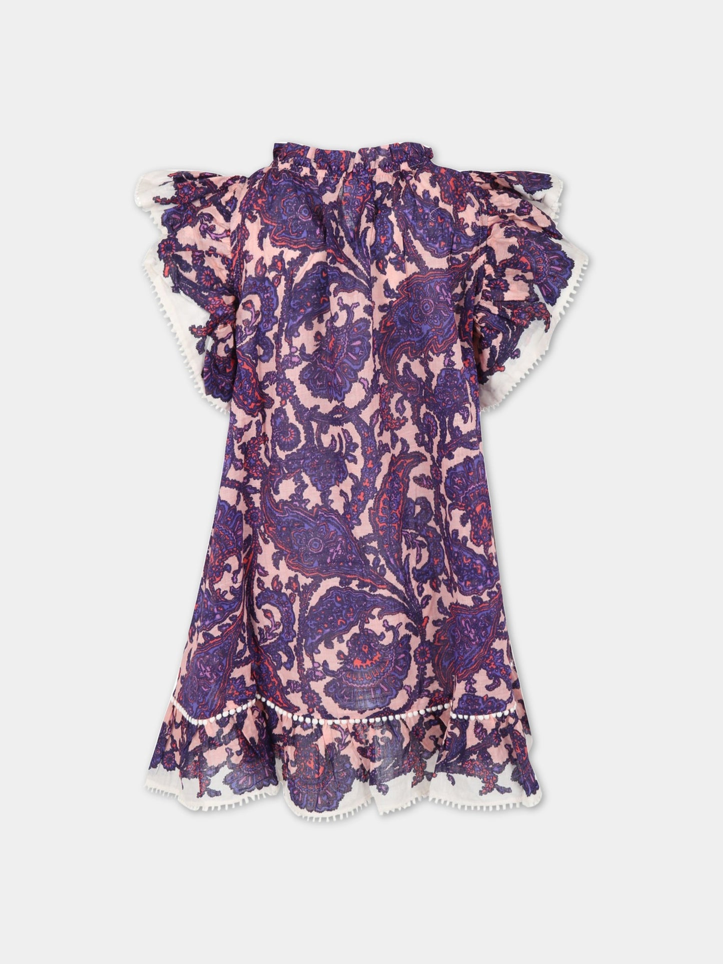Vestito viola per bambina,Zimmermann,5232DTIG LPPA