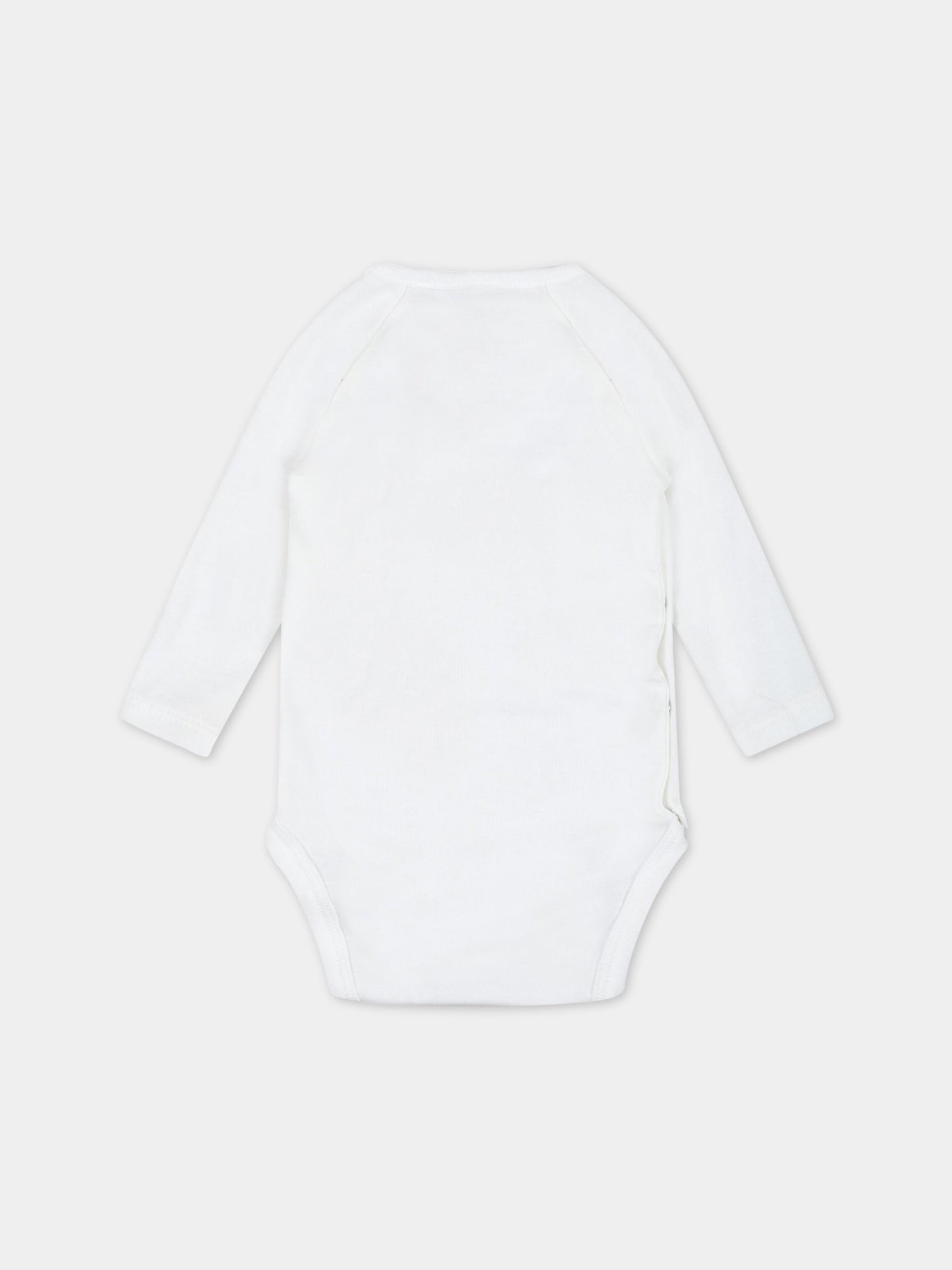 Set multicolor per neonati con coniglio,Petit Bateau,A07KP VARIANTE 1