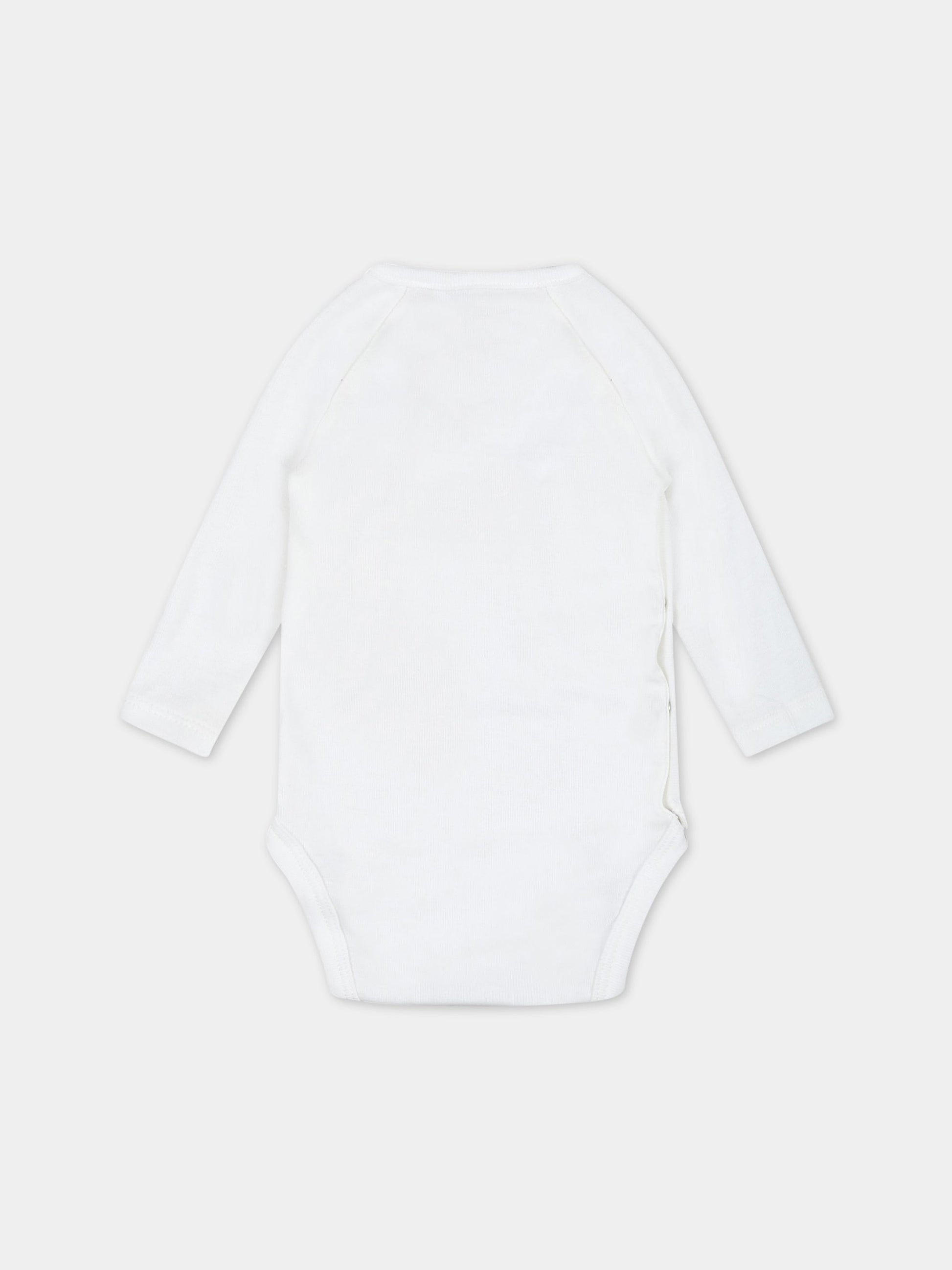 Set multicolor per neonati con coniglio,Petit Bateau,A07KP VARIANTE 1