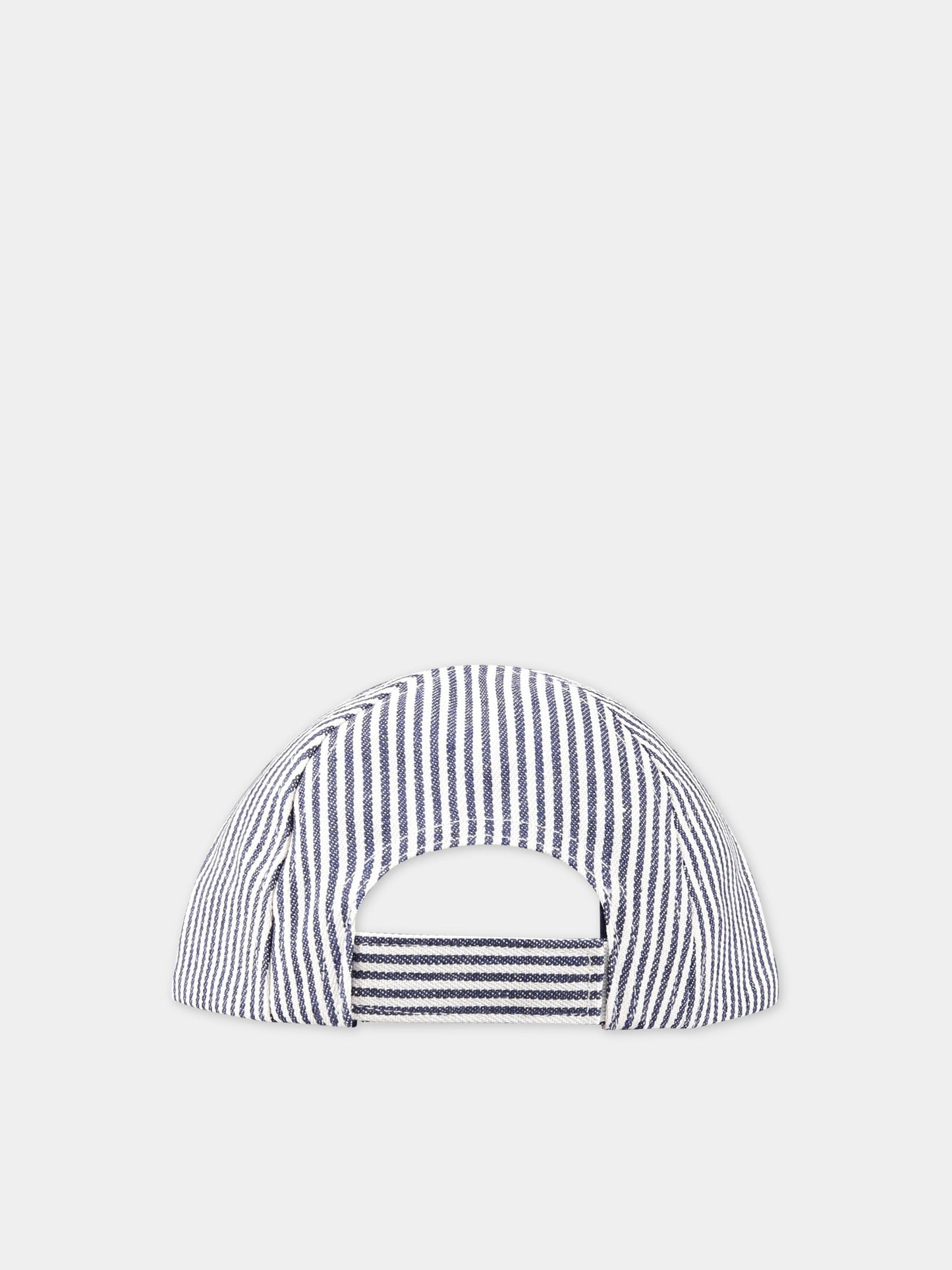 Cappello multicolor neonato con scritta  Petit Bateau family  ,Petit Bateau,A06QU MEDIEVAL/MARSHMALLOW