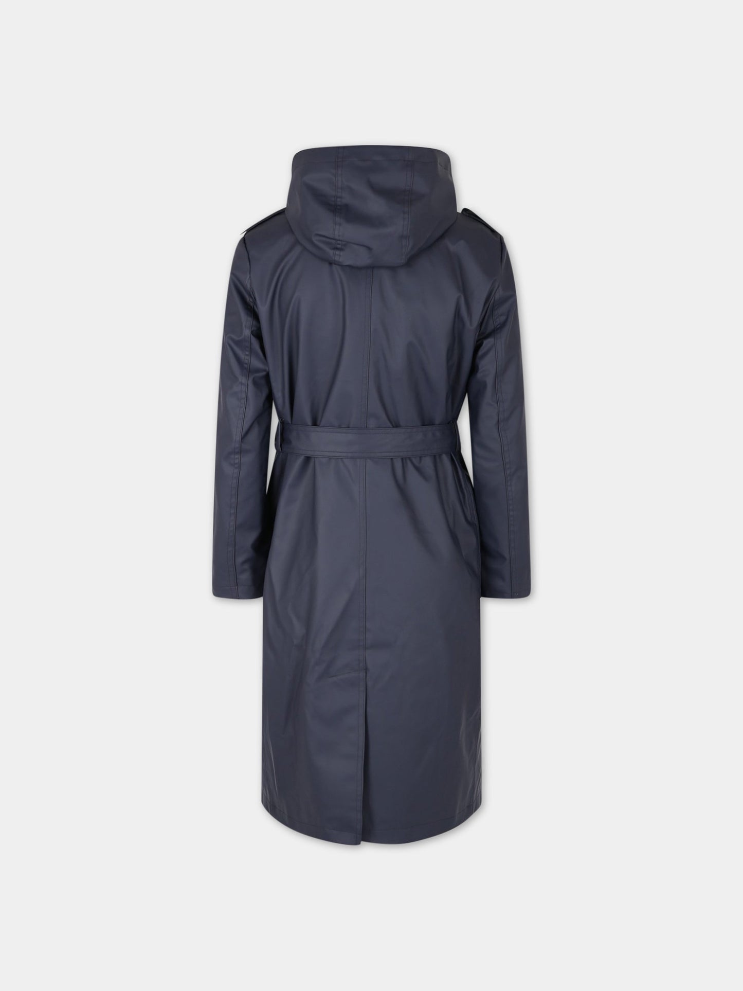 Trench blu  donna,Petit Bateau,A06N1 SMOKING