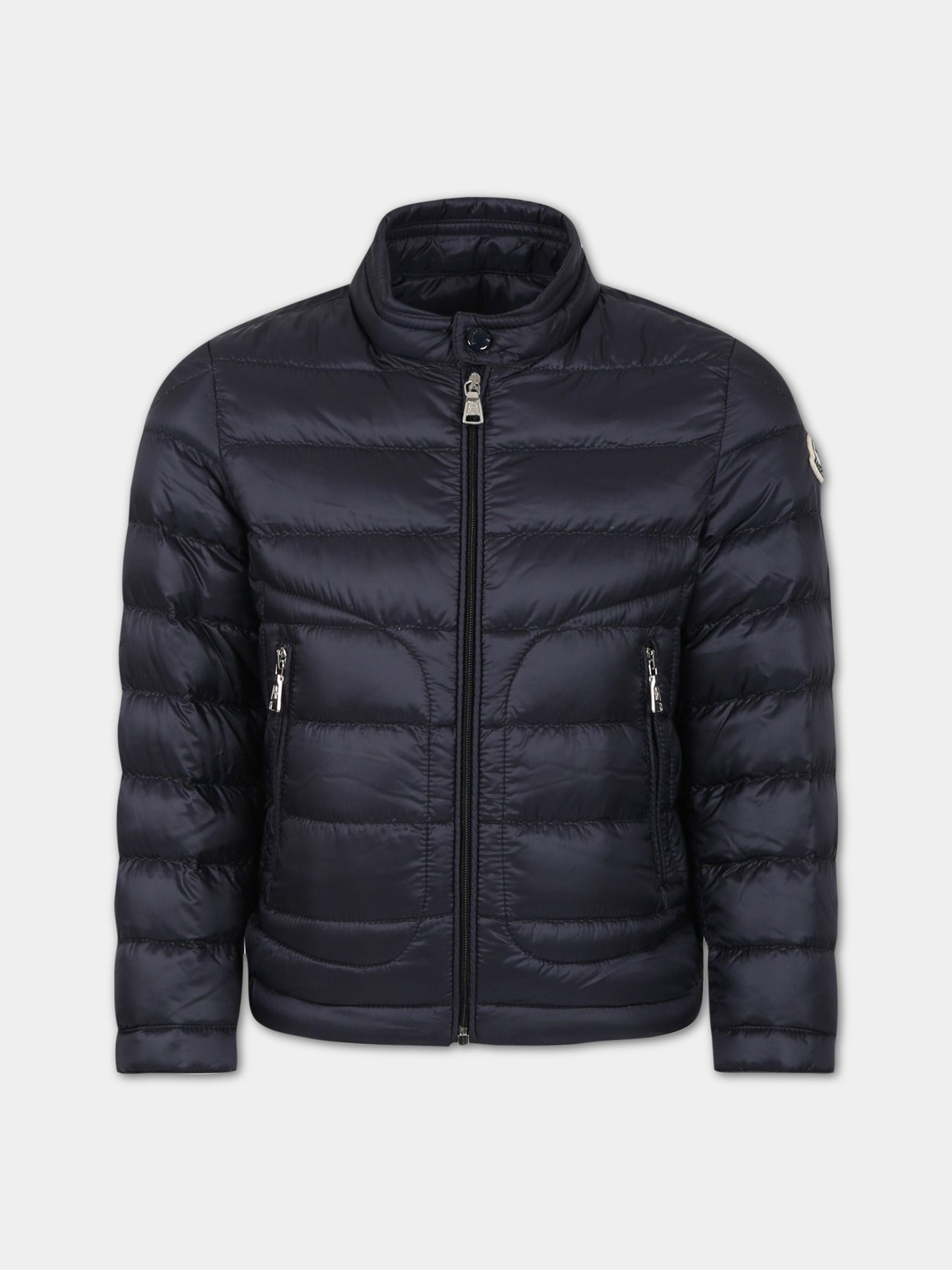 Piumino blu per bambino,Moncler Kids,954 1A00099 53334 742