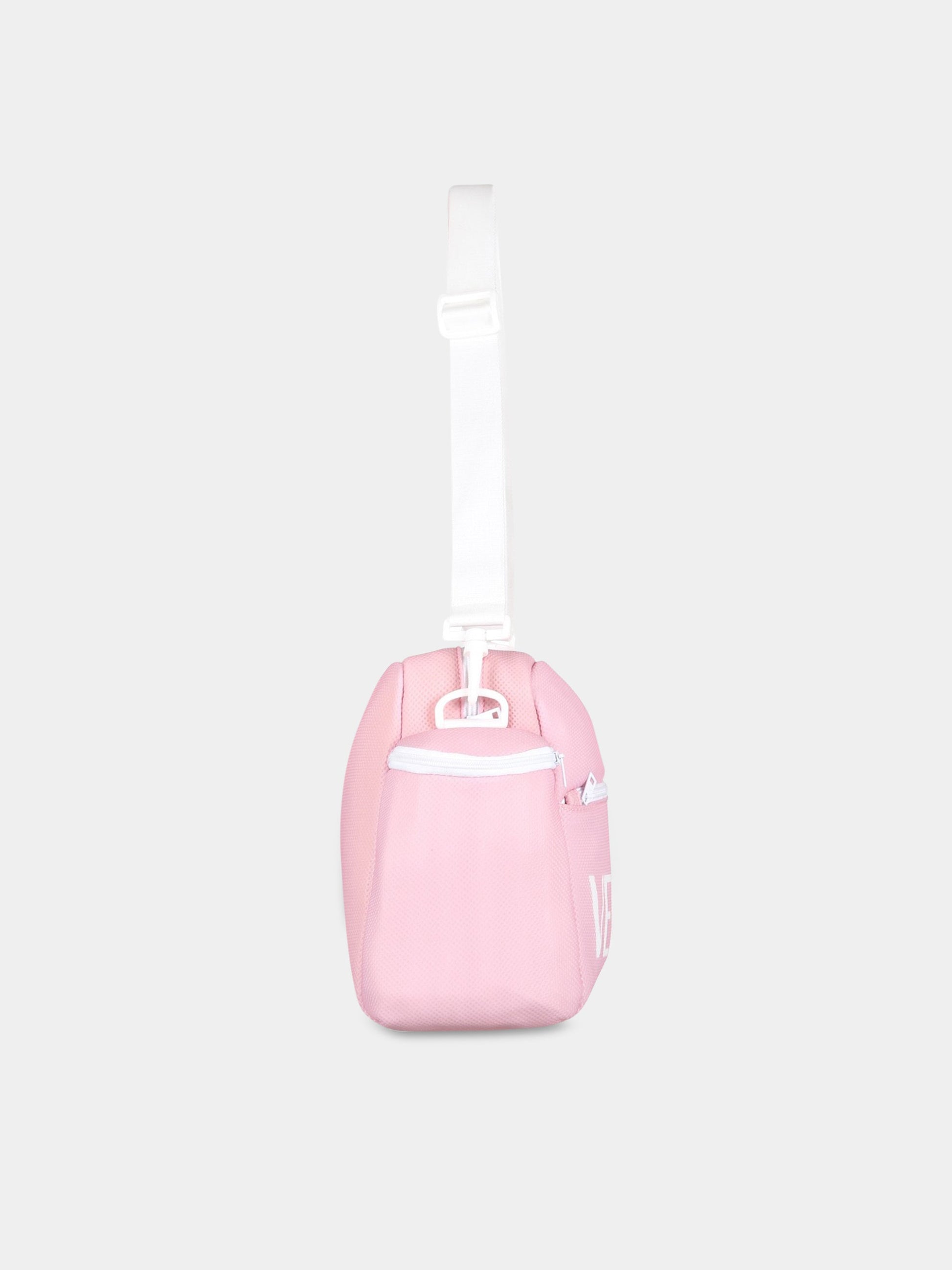 Borsa-mamma rosa per neonata con logo,Versace,1007127 1A06133 2PE90