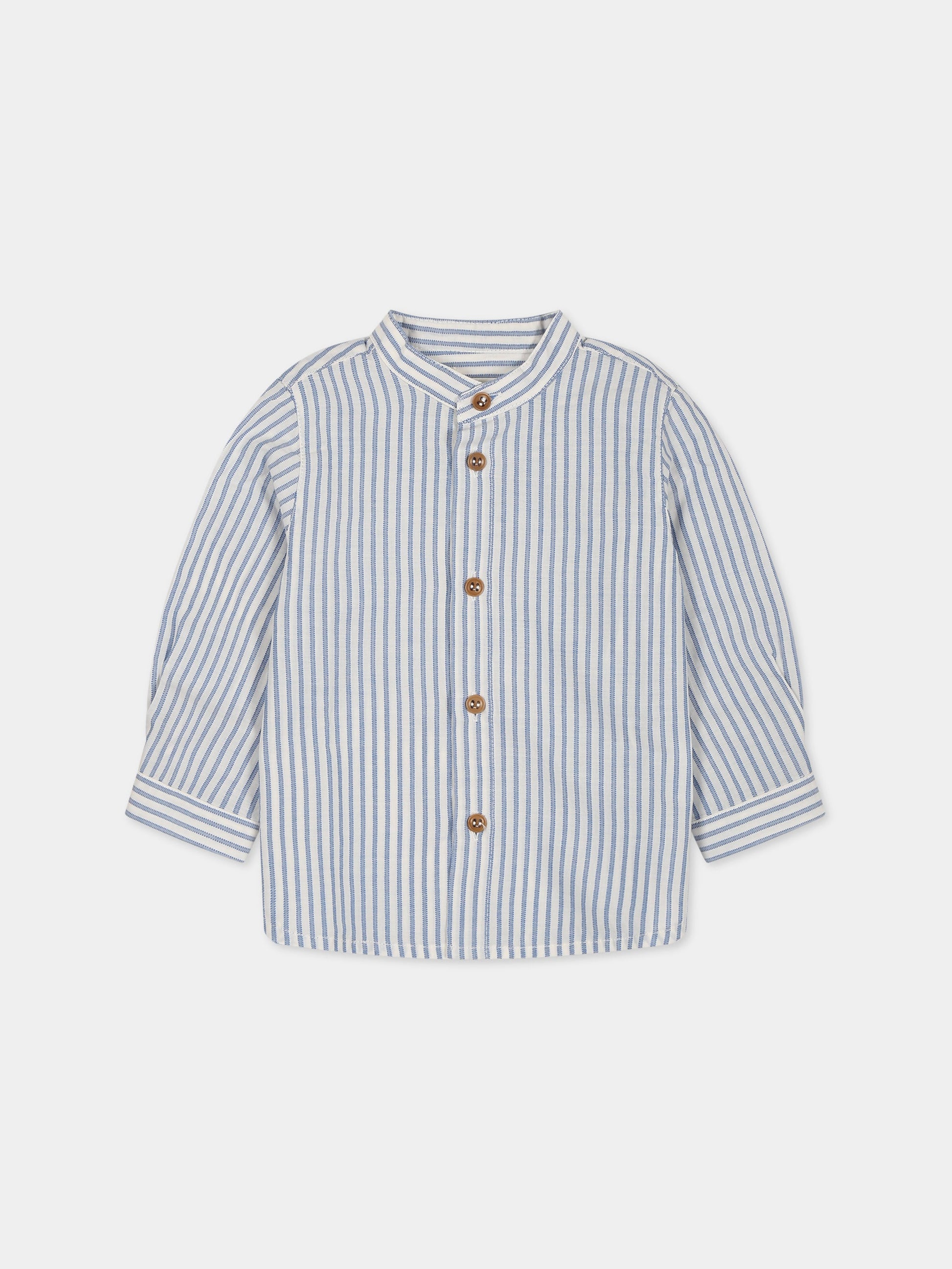 Camicia azzurra per neonato,Zhoe & Tobiah,SCO6 352