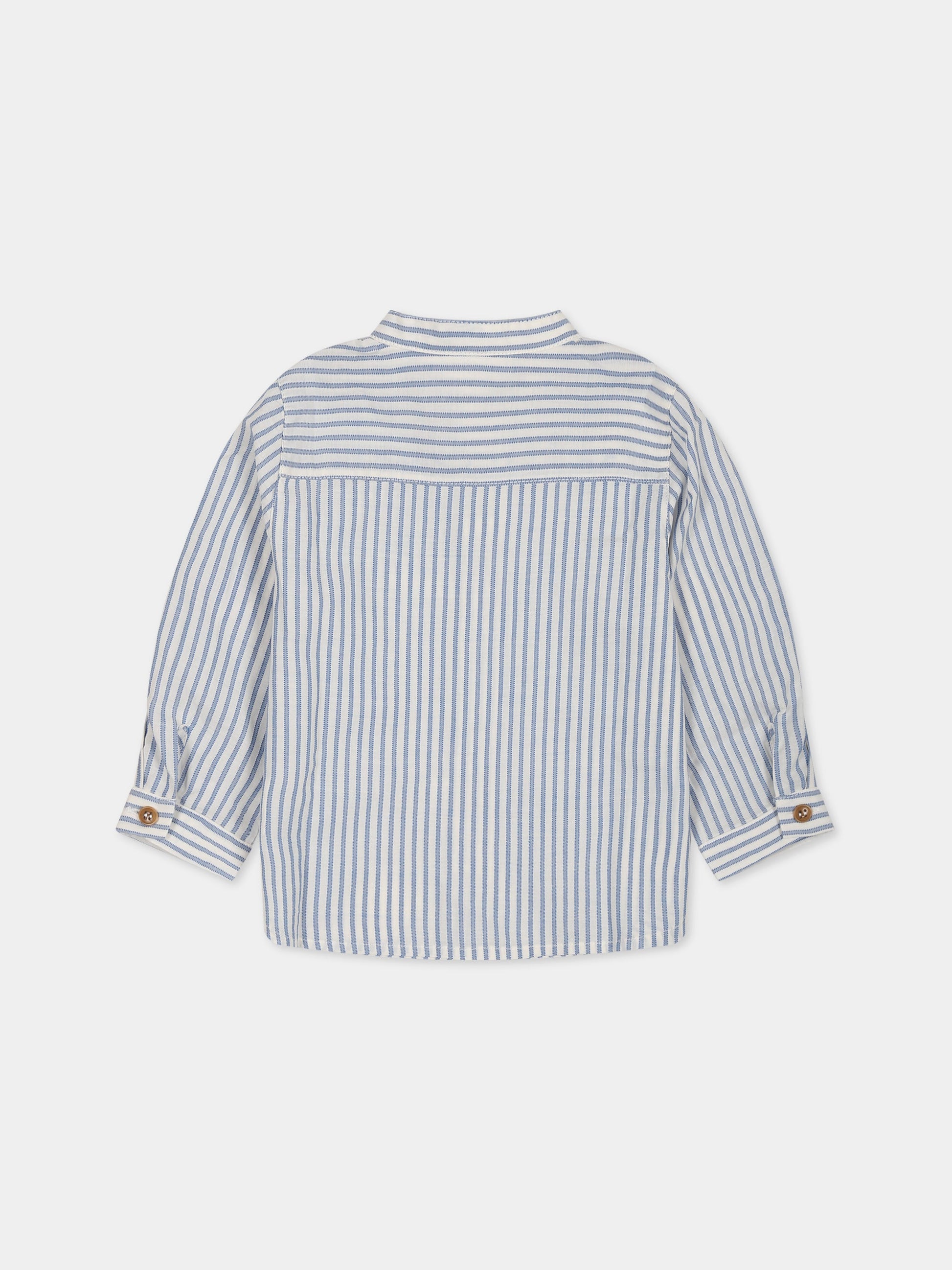 Camicia azzurra per neonato,Zhoe & Tobiah,SCO6 352