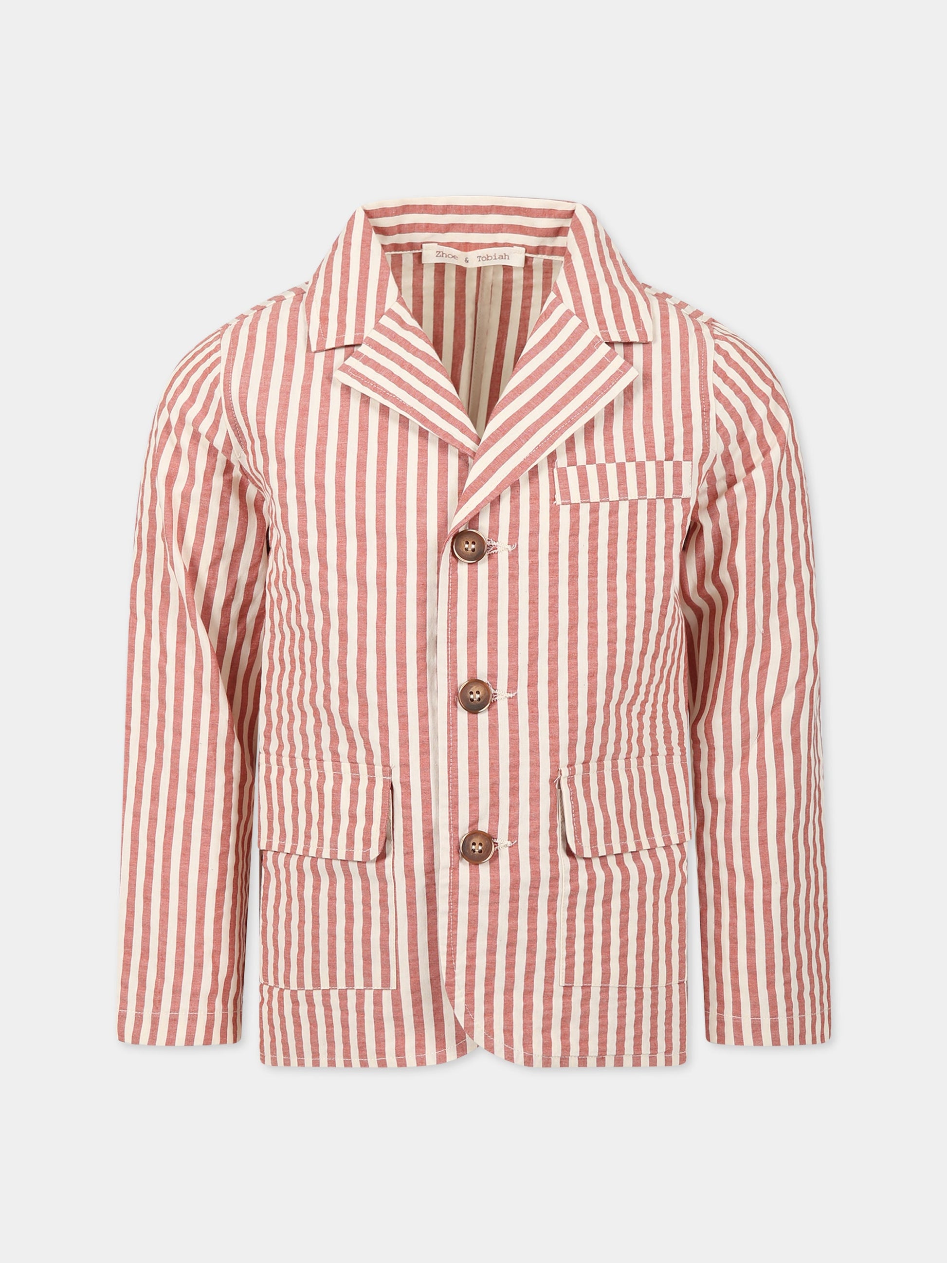 Giacca marrone per bambino,Zhoe & Tobiah,SER4 99