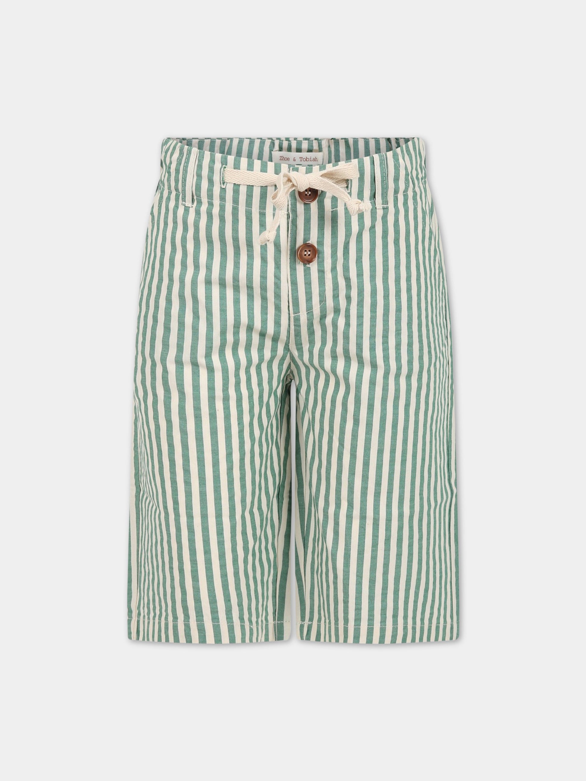 Green shorts for boy,Zhoe & Tobiah,SER8 354