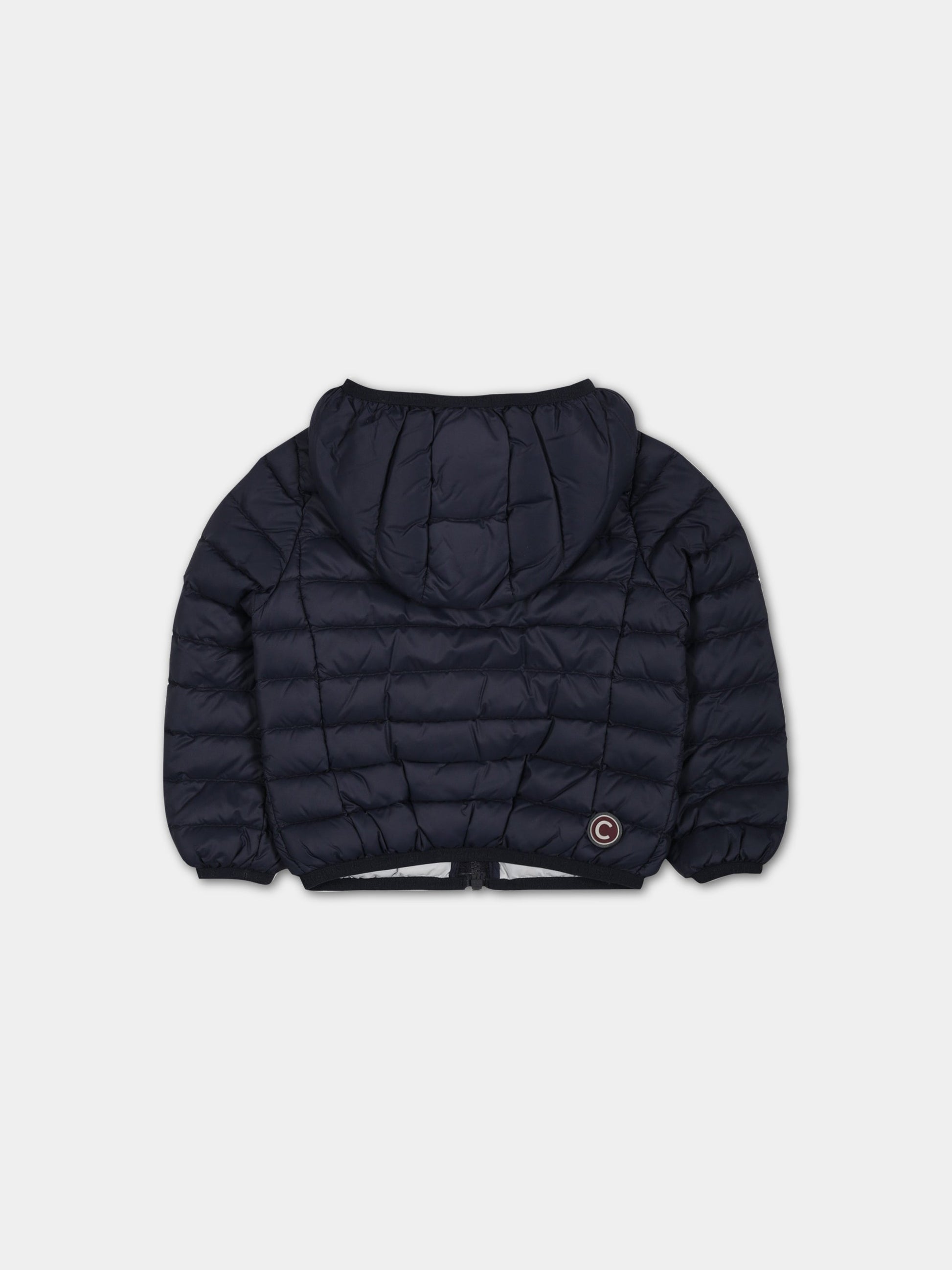 Piumino blu per neonato con iconico logo,Colmar Originals Kids,3487B 8VX 68