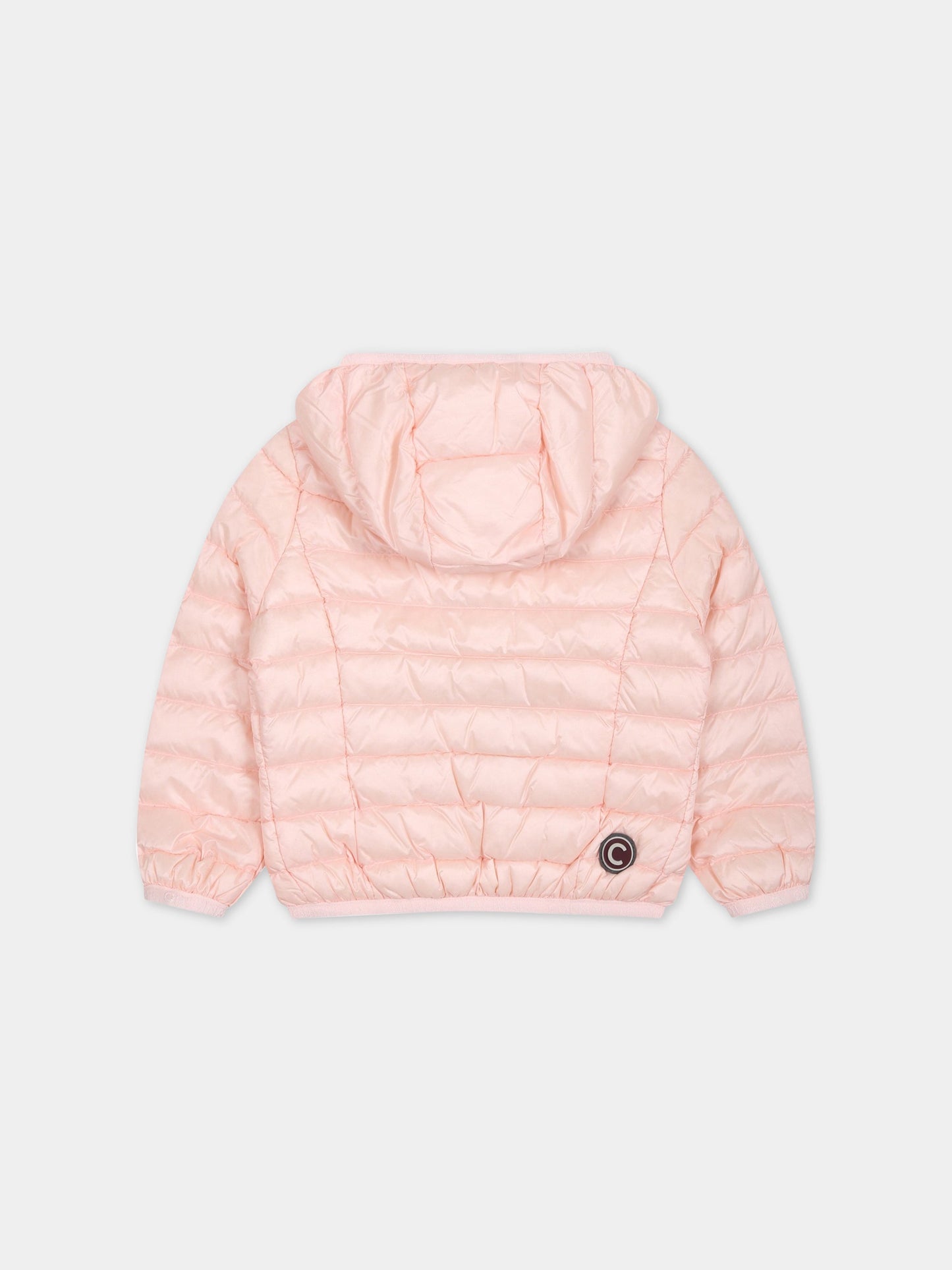 Piumino rosa per neonata con logo,Colmar Originals Kids,3490M 9VX 581