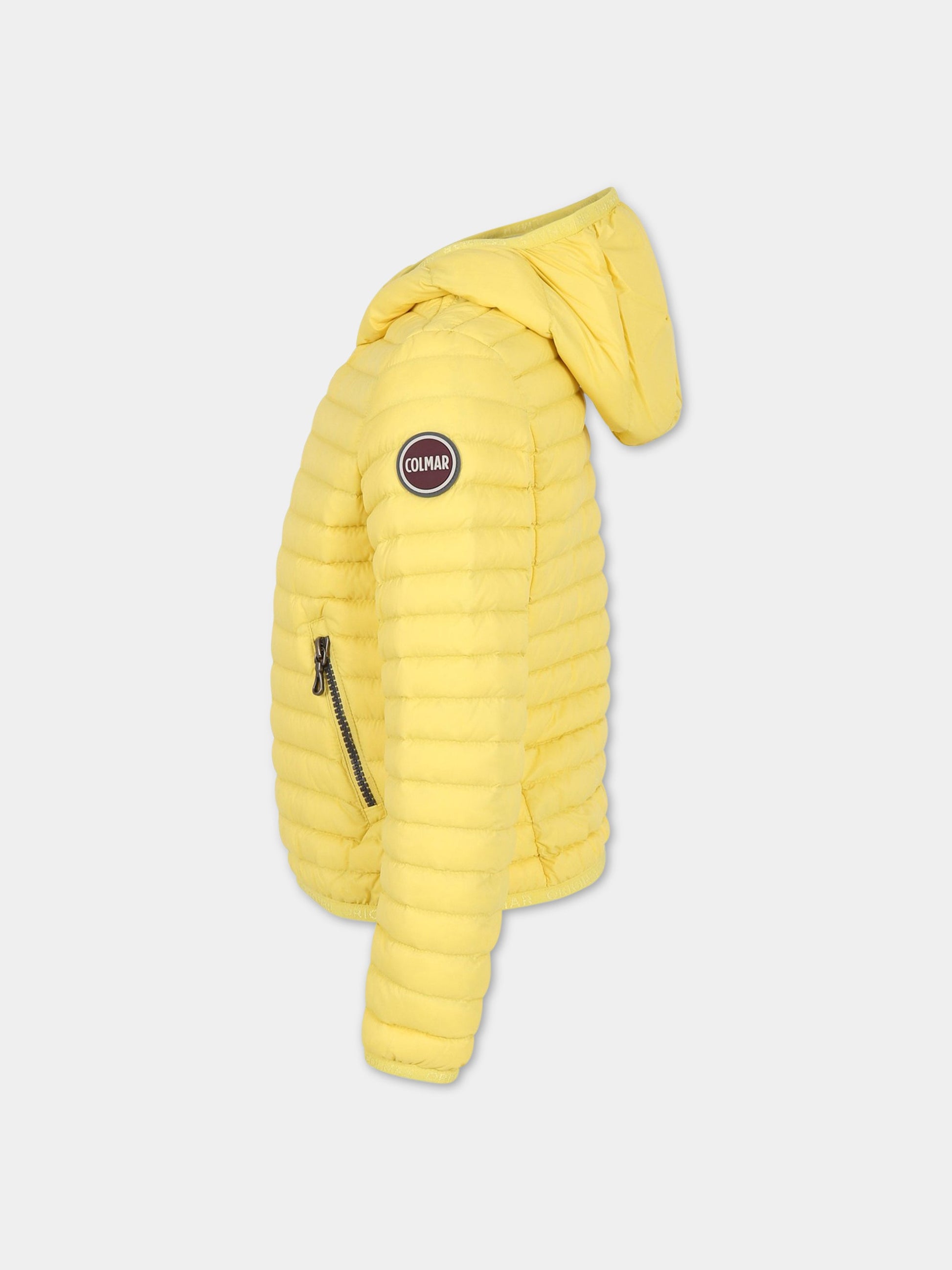 Piumino giallo per bambino con iconico logo,Colmar Originals Kids,3487R 8VX 09