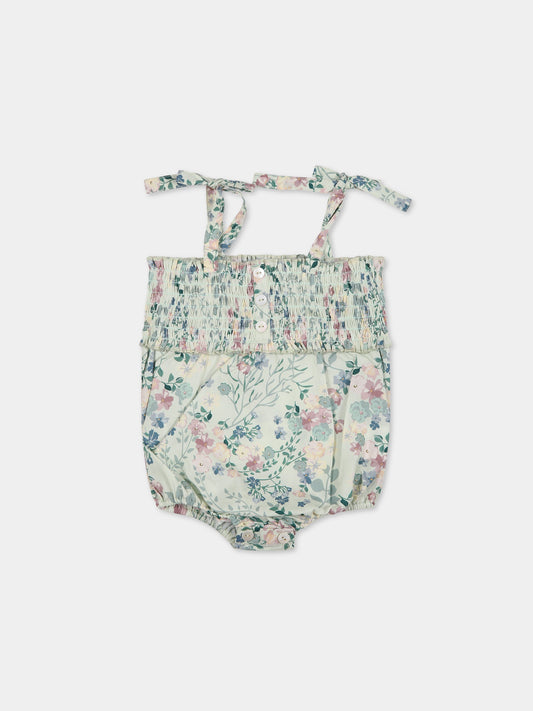 Paglaiccetto verde per neonata con stampa,Coco Au Lait,14COCO1048