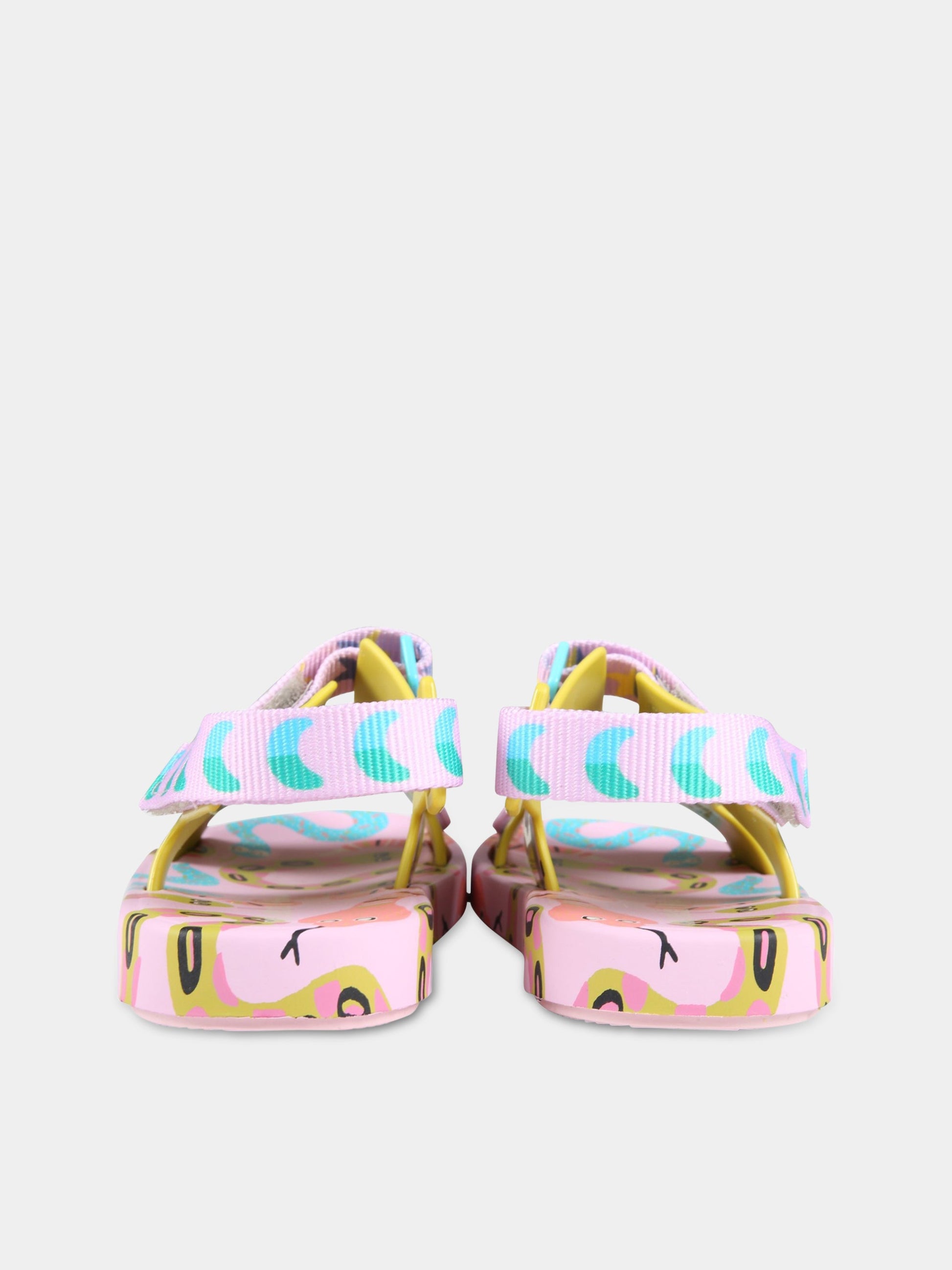 Sandali multicolor per bambina con stampe,Mini Melissa,33450 54169