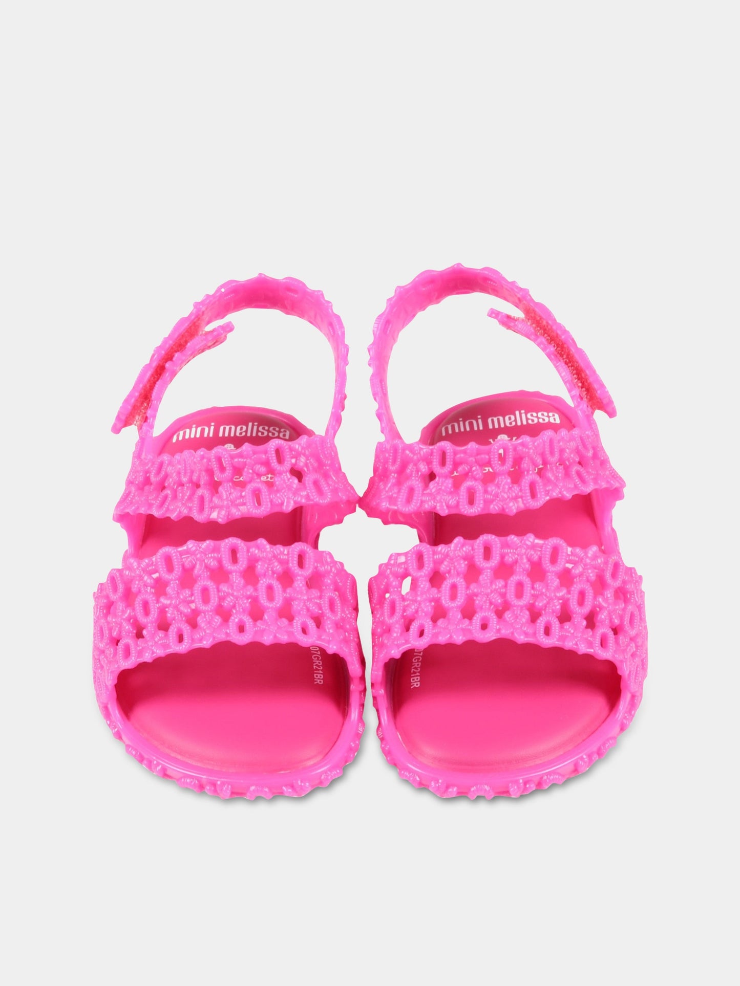Sandali fucsia per bambina,Mini Melissa,33438 54145