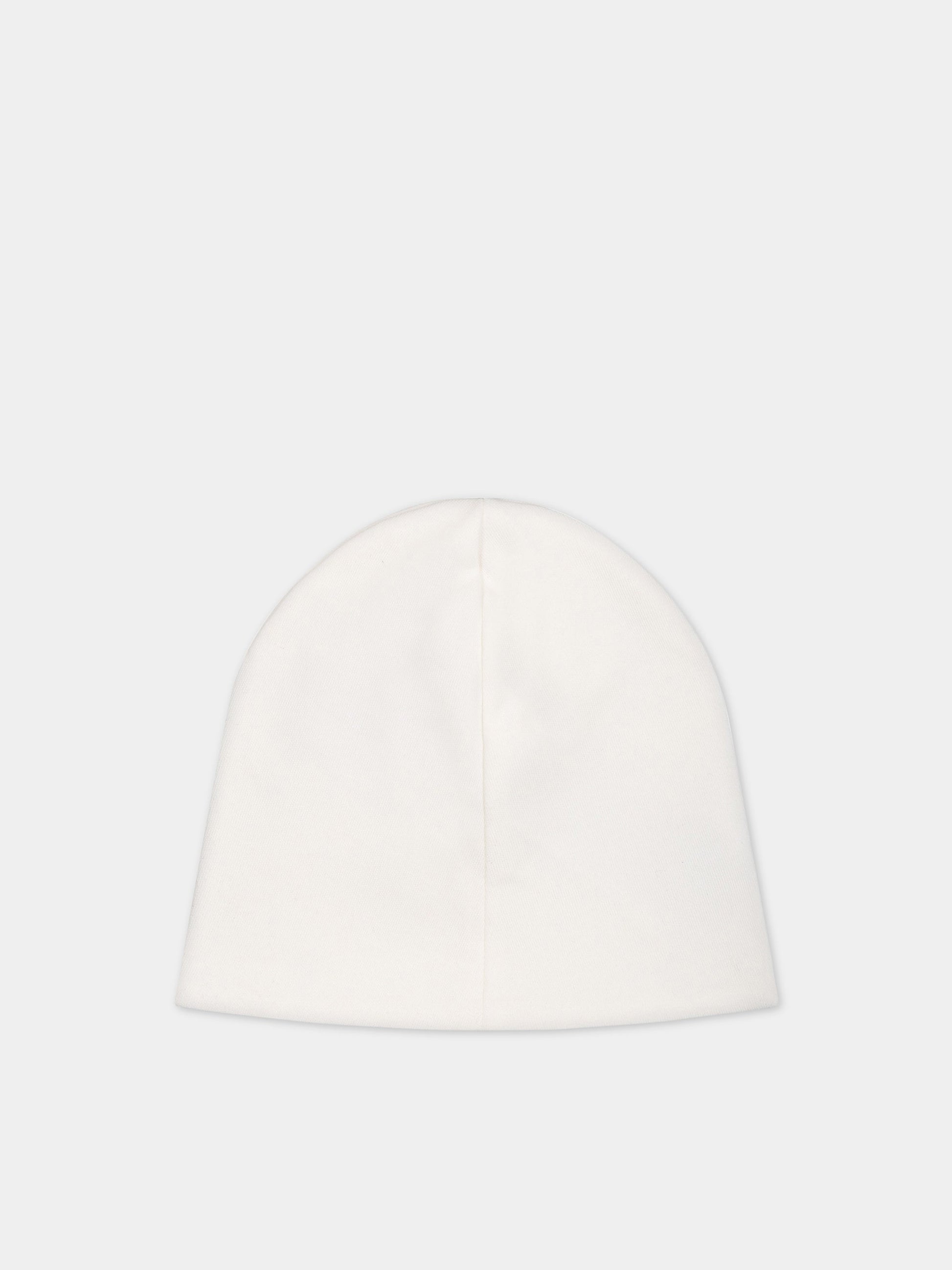 Set bianco per neonata con logo,Blumarine Baby,IA3126J6050 10602