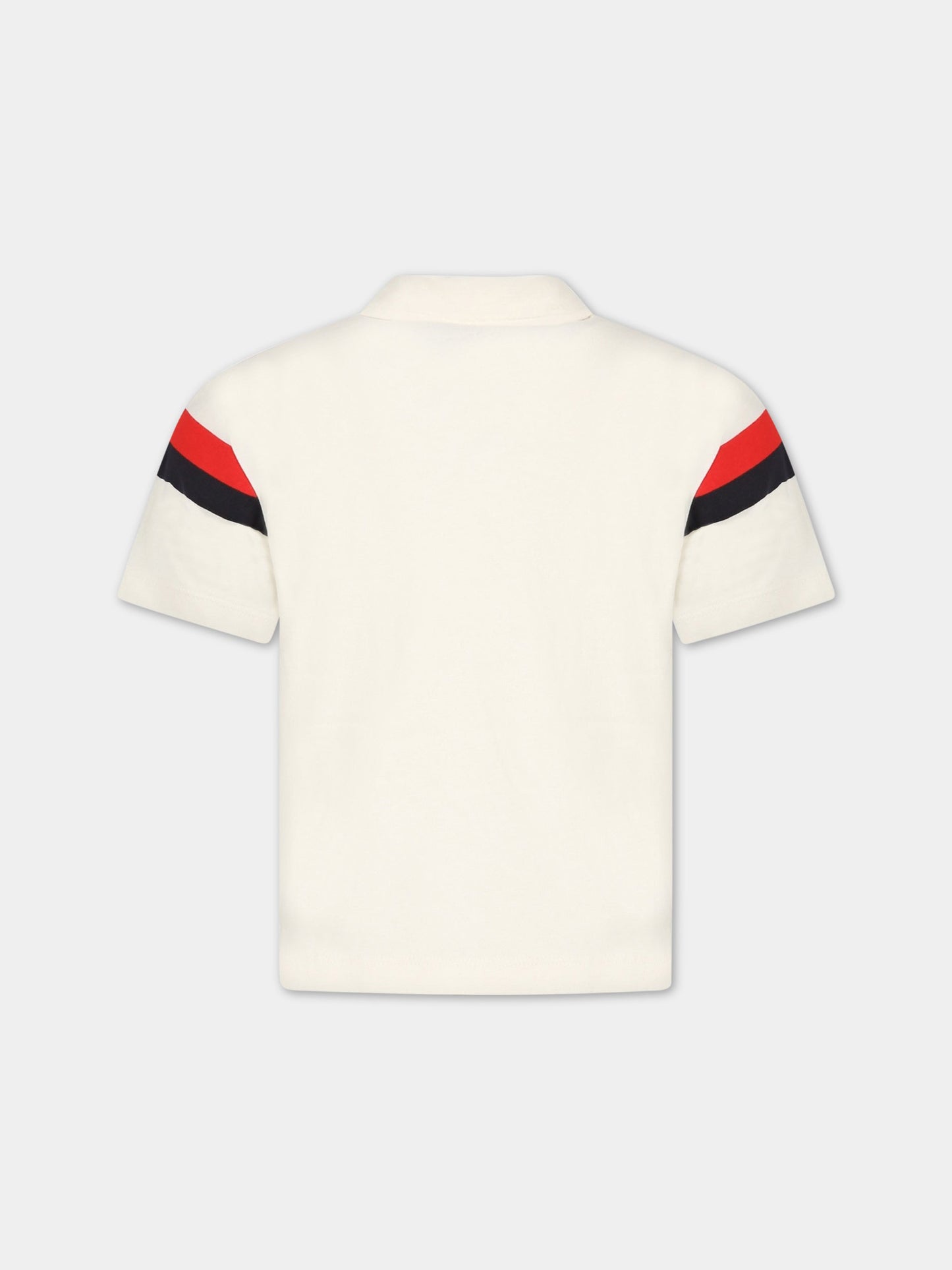 Polo bianca per bambino,Bellerose,KOMIU T1485 681