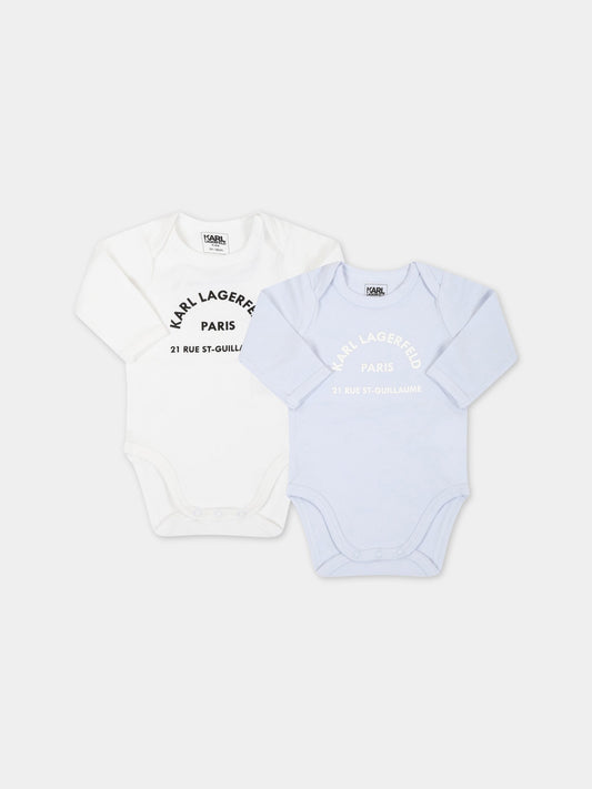 Set multicolor per neonato con logo,Karl Lagerfeld Kids,Z98090 771