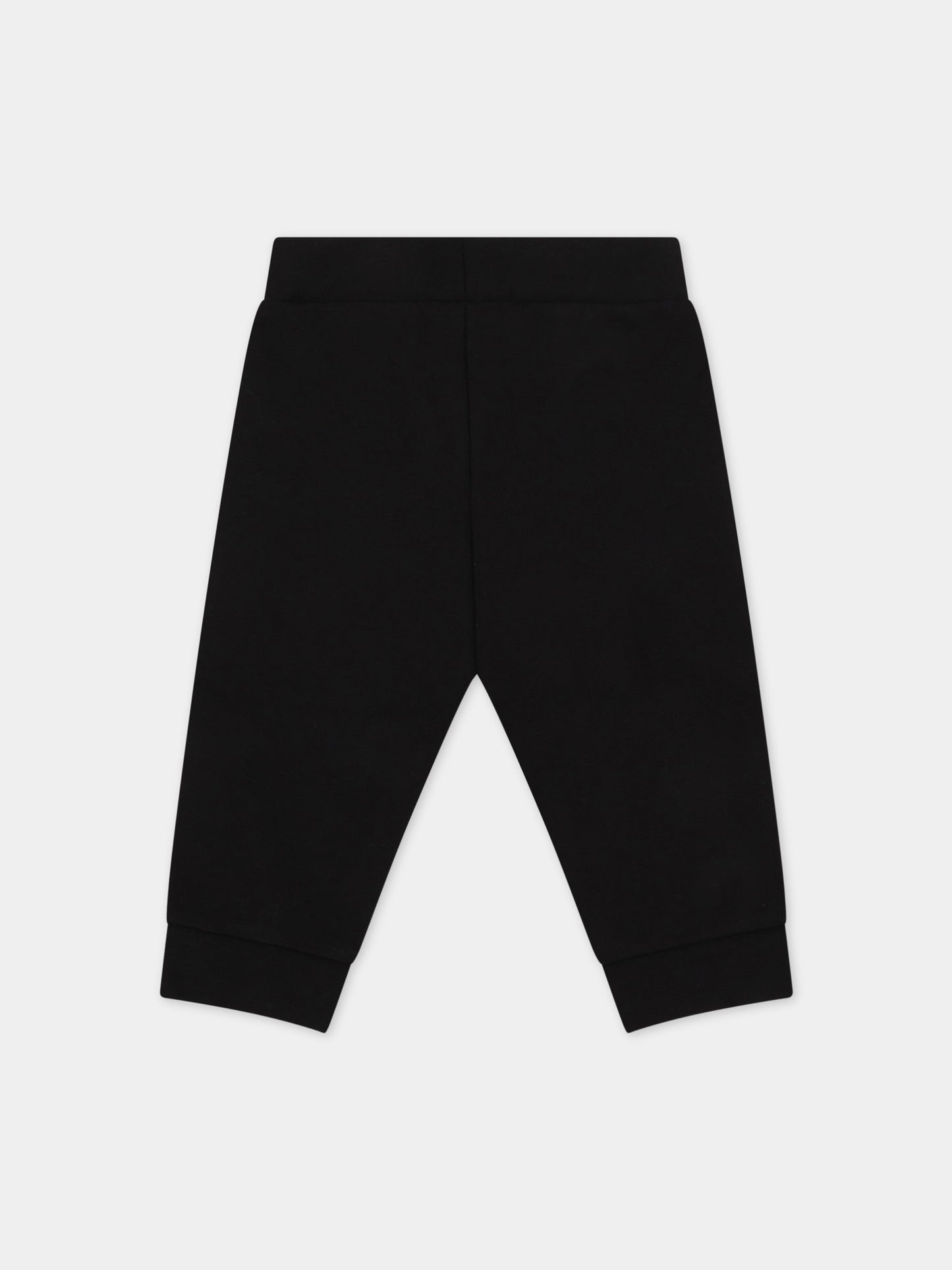 Tuta nera per neonato,Karl Lagerfeld Kids,Z98089 M41