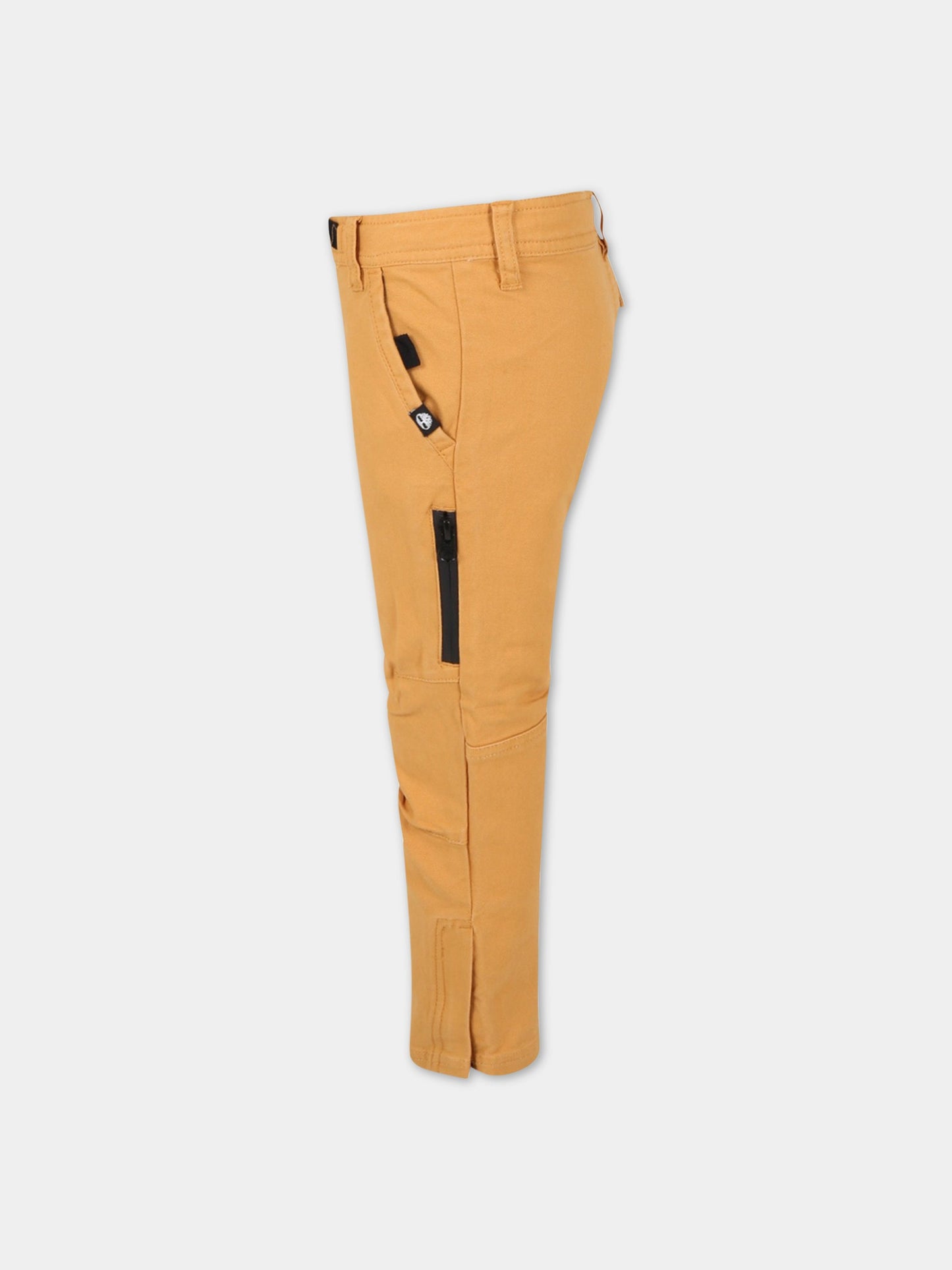 Pantalone giallo per bambino,Timberland,T24B66 589
