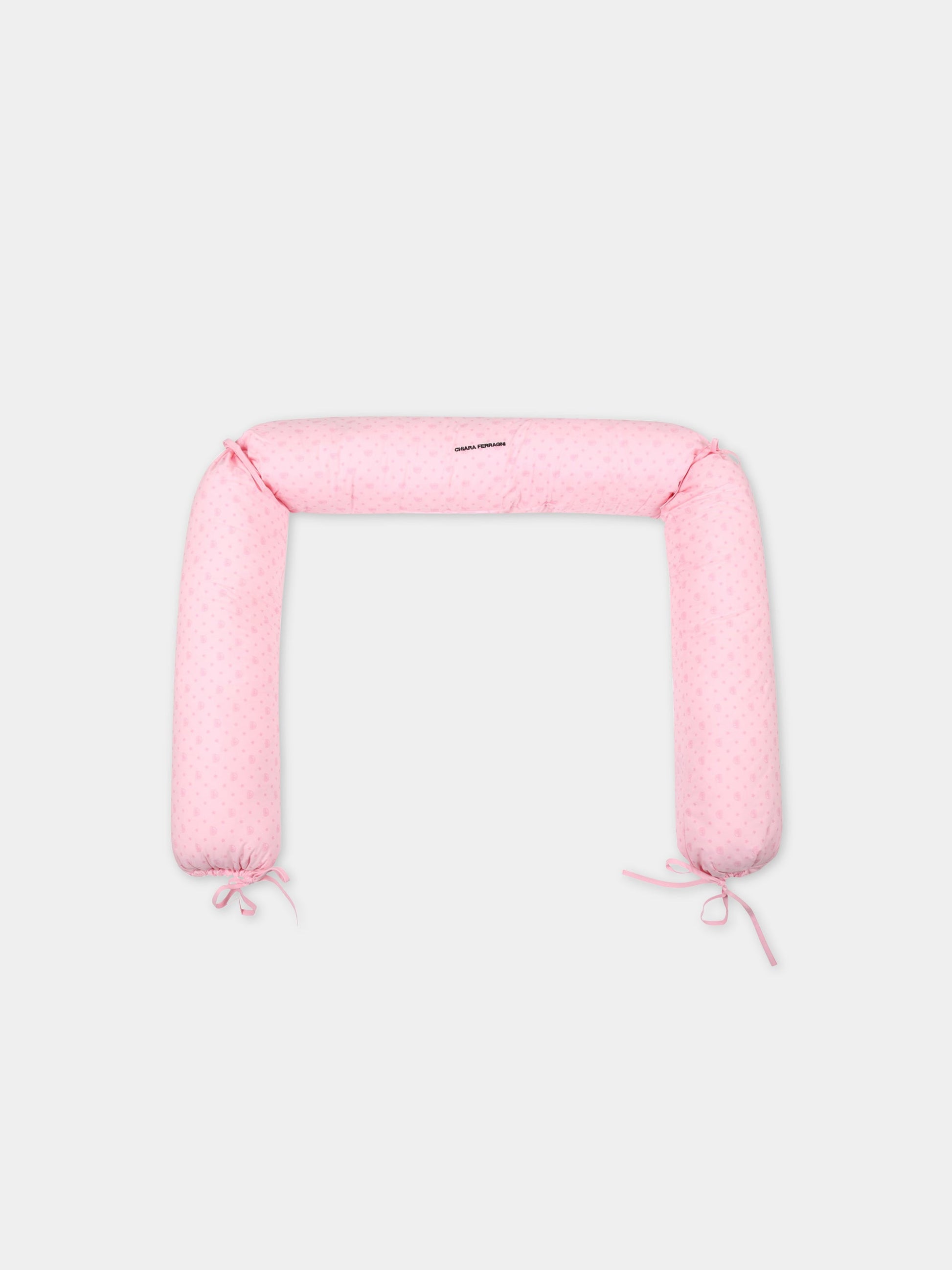Riduttore rosa per neonata con occhiolino,Chiara Ferragni Homewear,CF008R