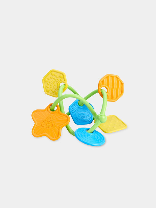 Massaggia gengive multicolor per neonati,Green Toys,GTKNTA1502