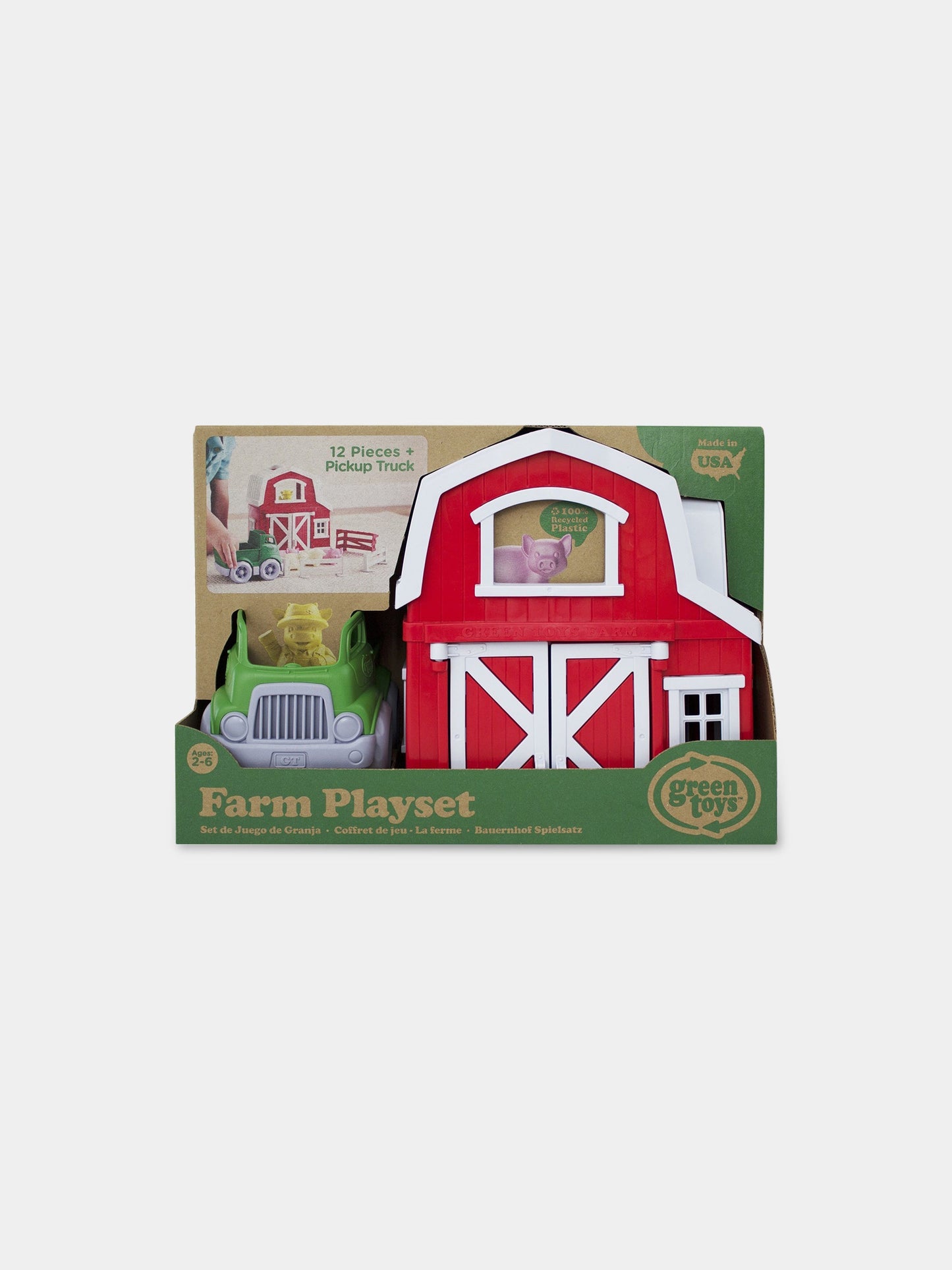 Set multicolor per bambini,Green Toys,GTPFRM1158