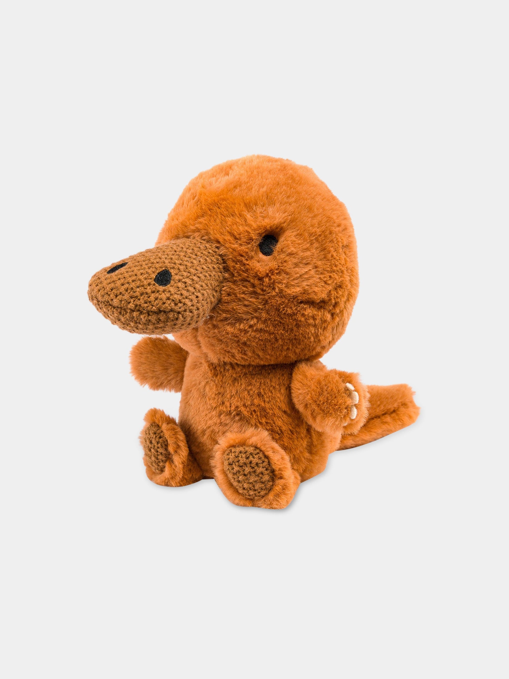 Peluche arancione per neonati,Bon Ton Toys,16215004 PLATYPUS
