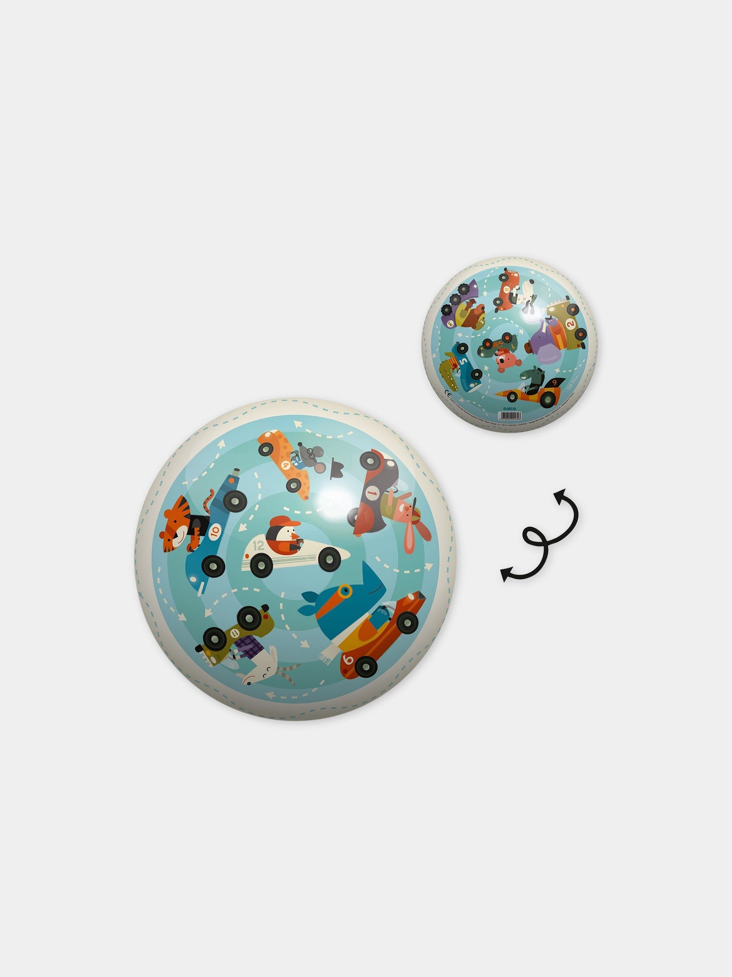 Palla multicolor per bambini,Djeco,DJ00162