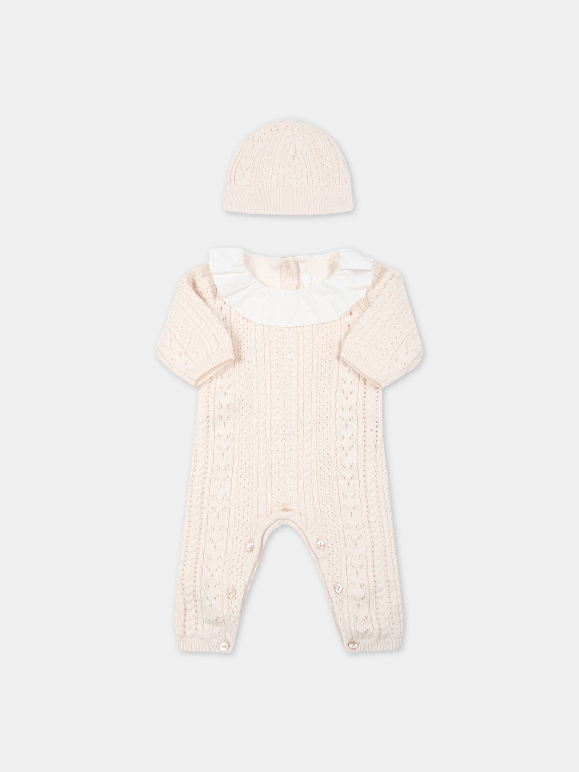 Set rosa per neonata,Chloé Kids,C98269 440