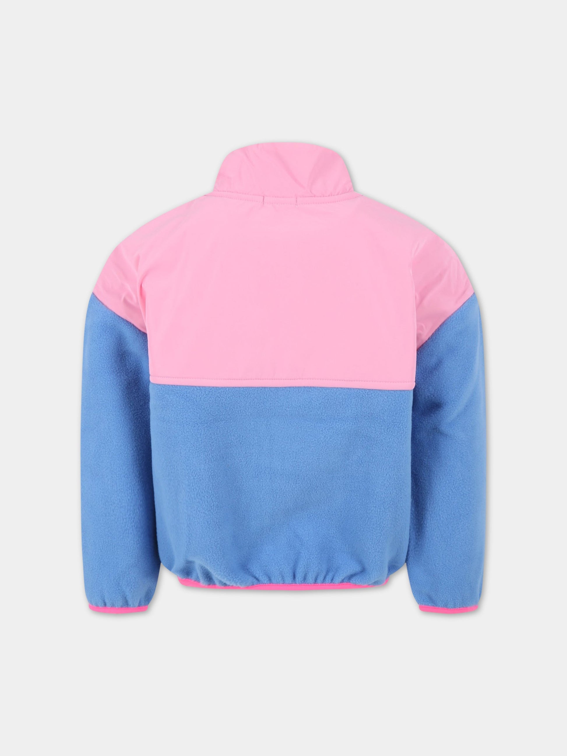 Giacca multicolor per bambina con logo,Billieblush,U15A61 81P