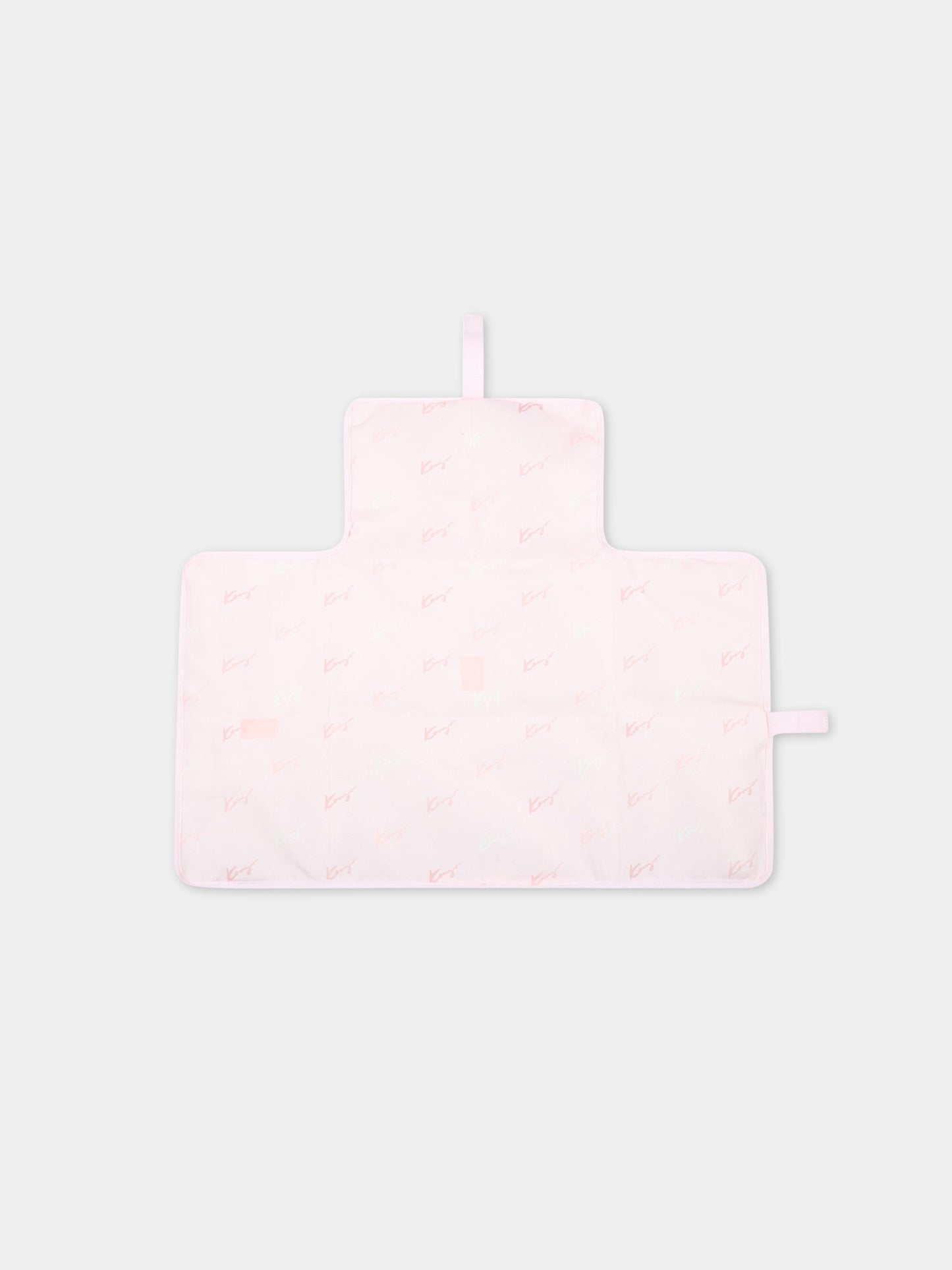 Borsa mamma rosa per neonata con logo,Kenzo Kids,K90083 44D