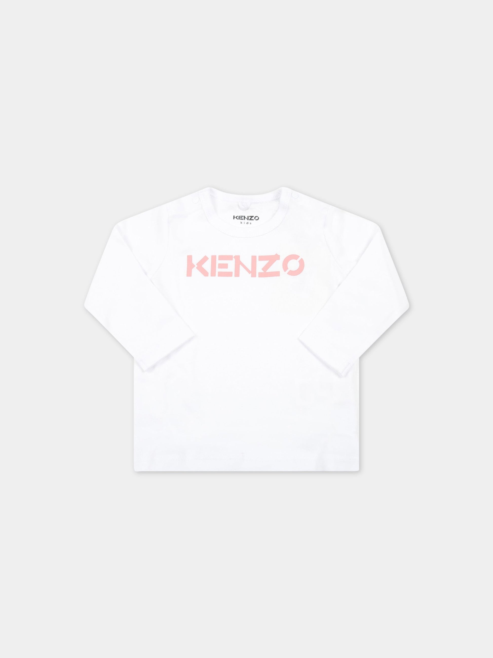 Set multicolor per neonata con logo,Kenzo Kids,K98067 493