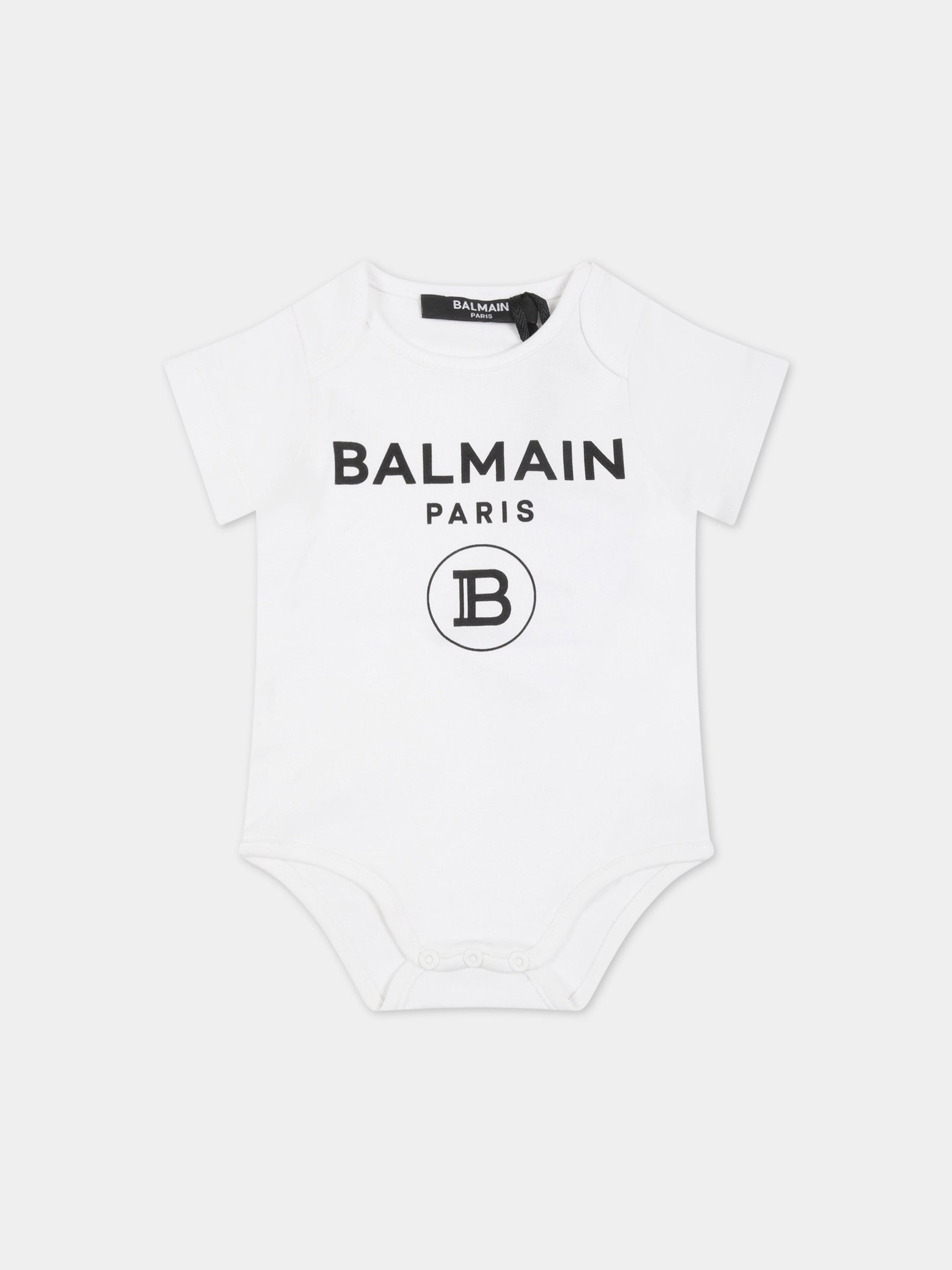 Set multicolor per neonati con logo nero,Balmain Kids,6RB530 Z0209 100NE