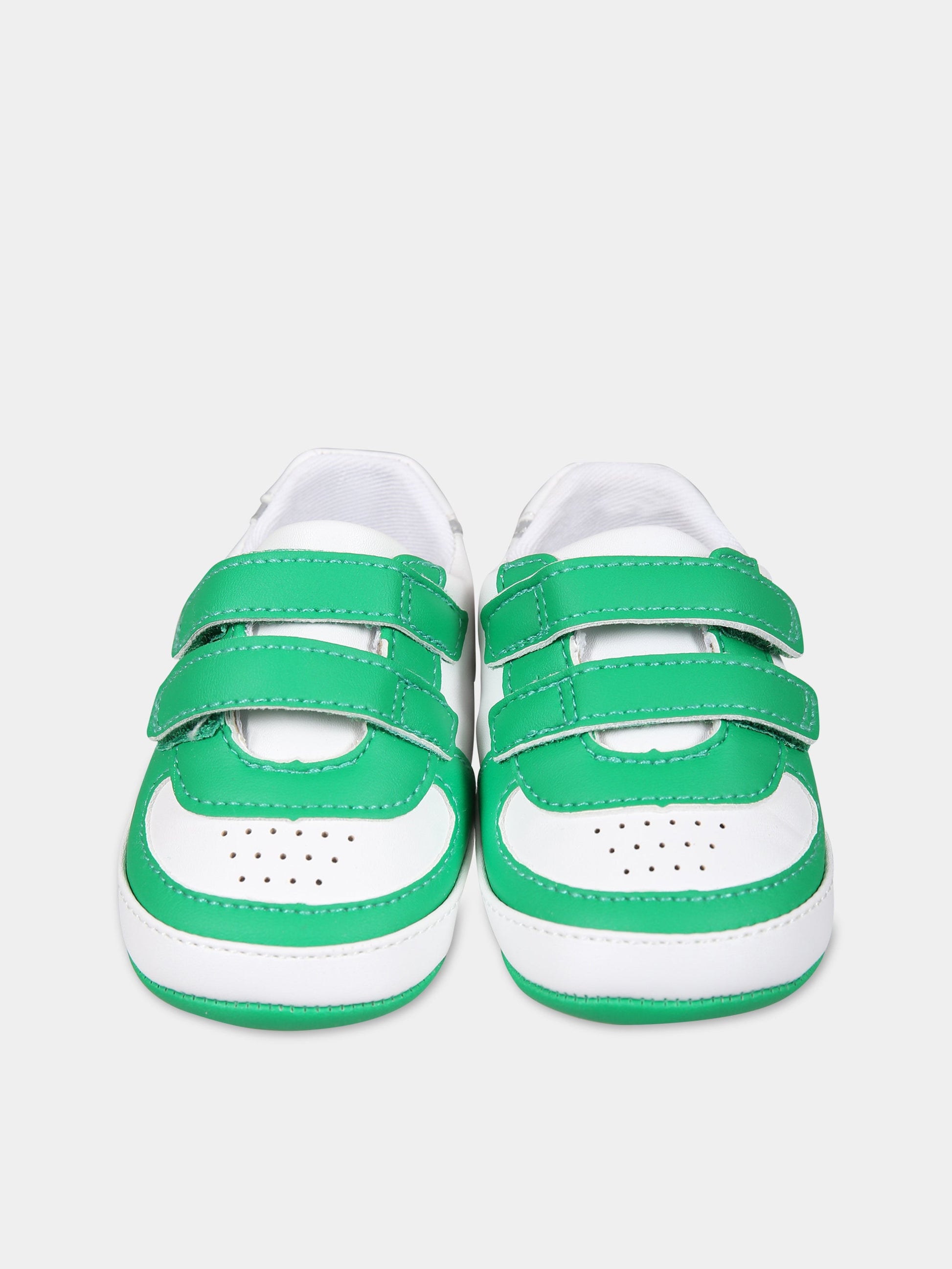 Sneakers multicolor per neonati con logo,Calvin Klein Kids,V0B4 80541 1582X042