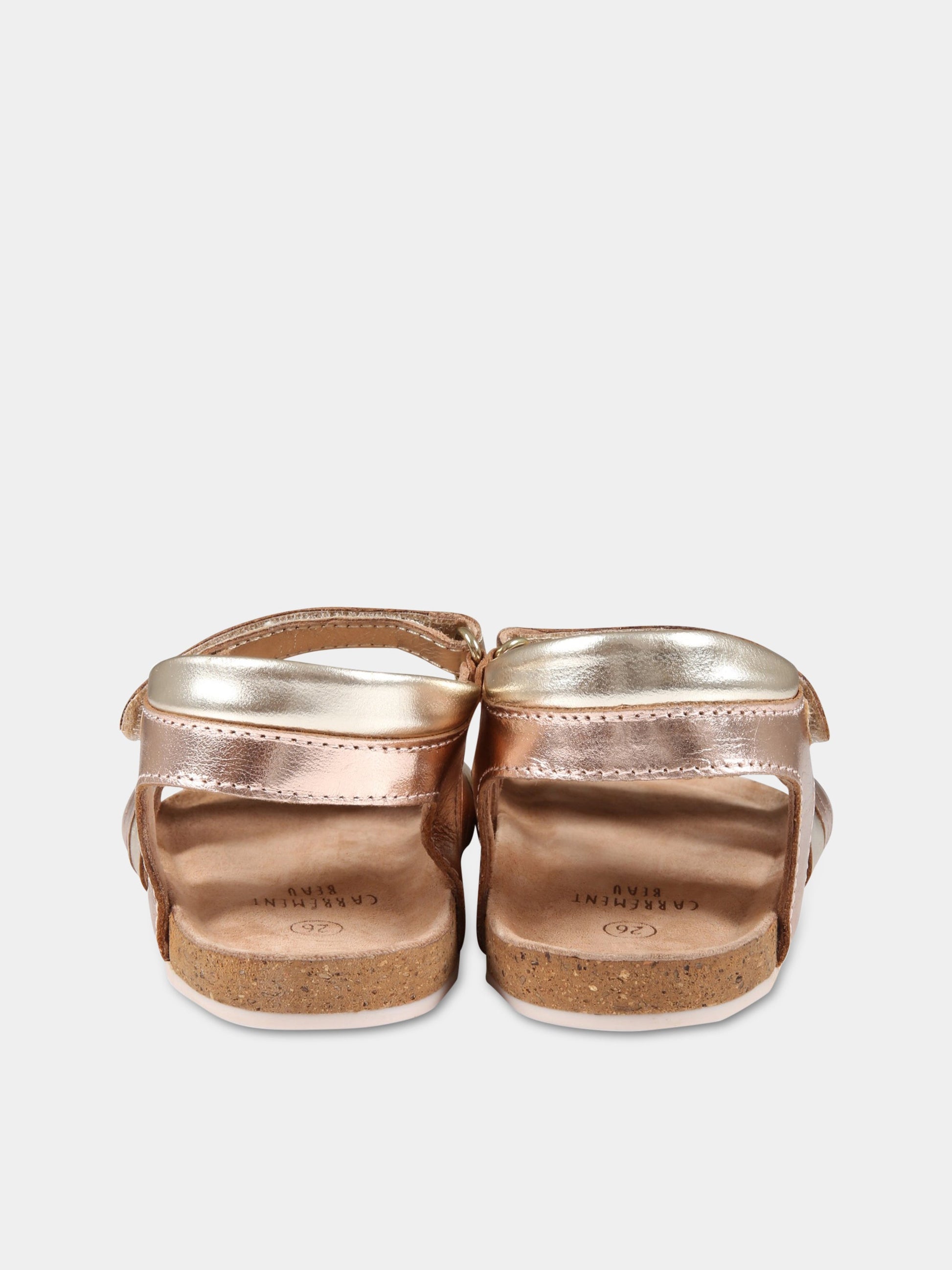 Sandali multicolor per bambina con logo,Carrement Beau,Y09036 Z95