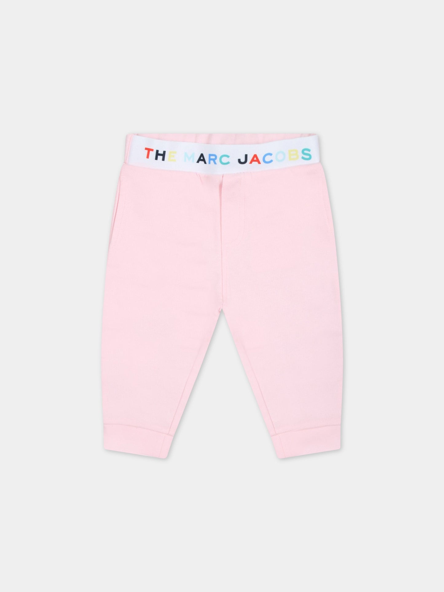 Completo multicolor per neonata con logo,Little Marc Jacobs,W98145 475