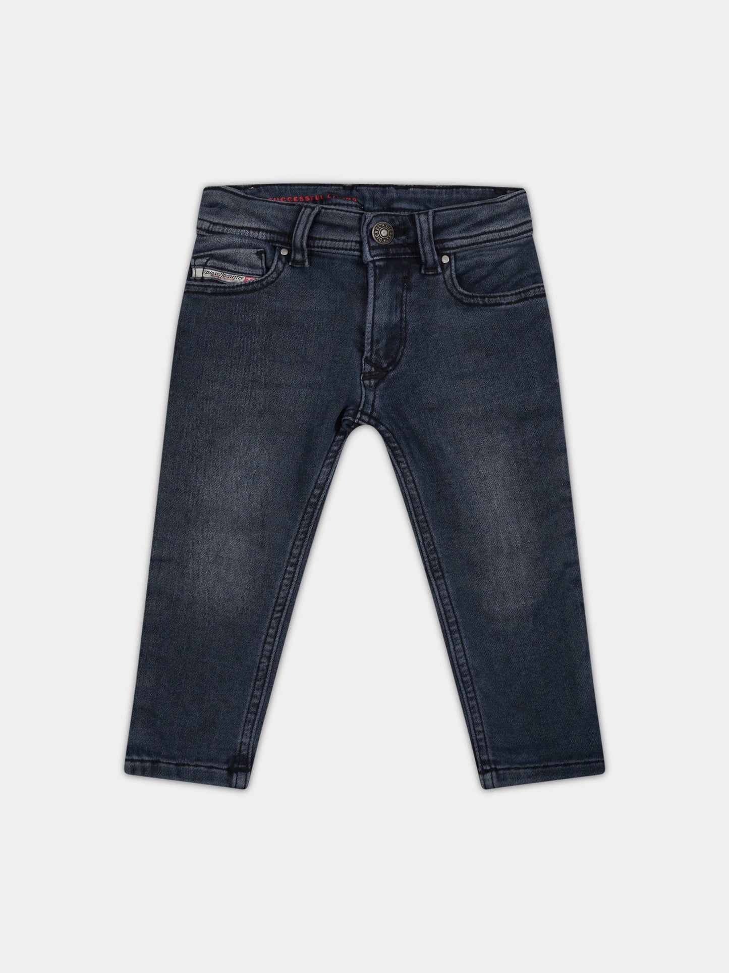 Jeans blu per bambino con logo,Diesel,K00309 KXBC2 K01