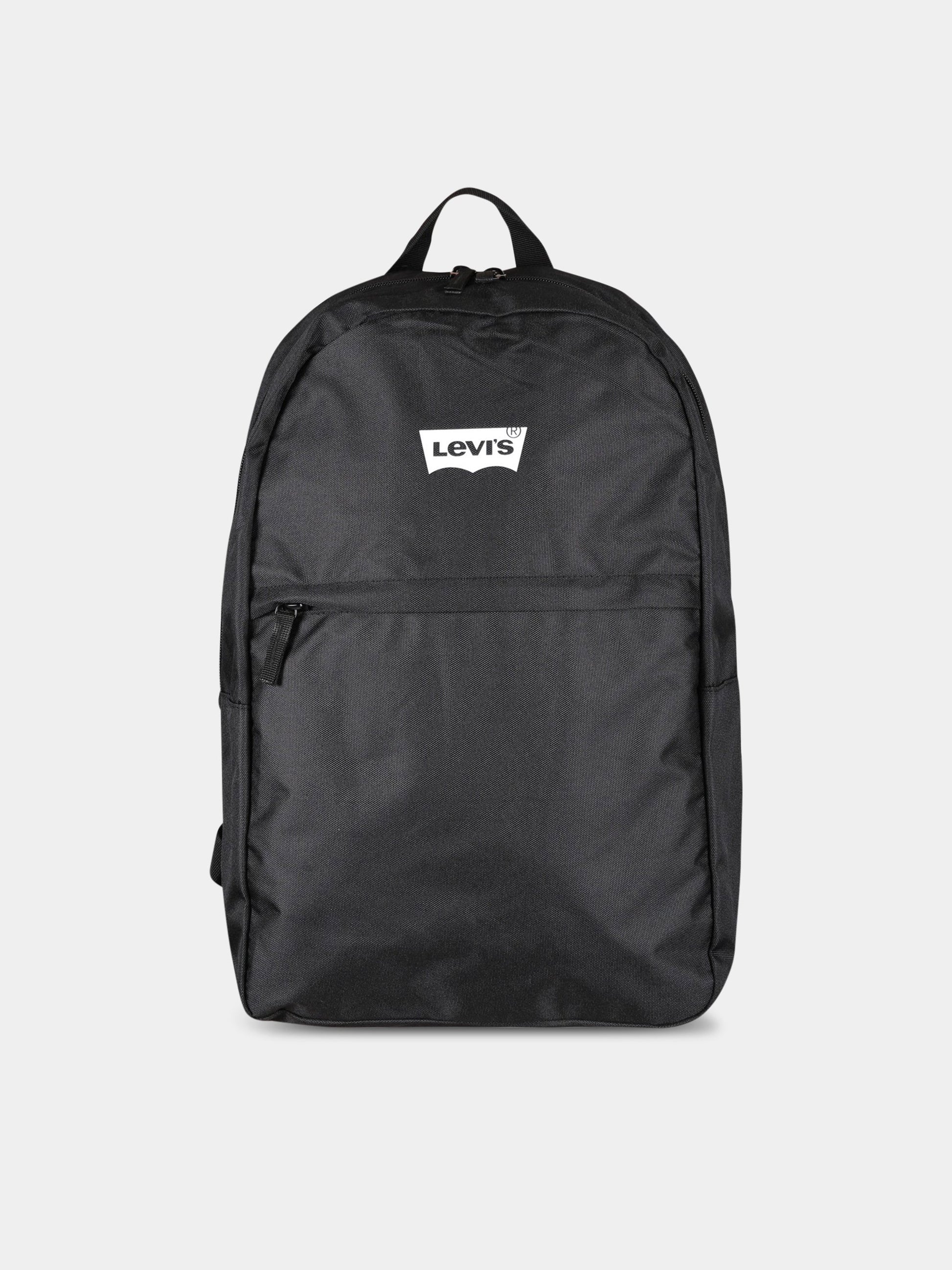 Zaino nero per bambino con logo,Levi's Kids,9A8519 023