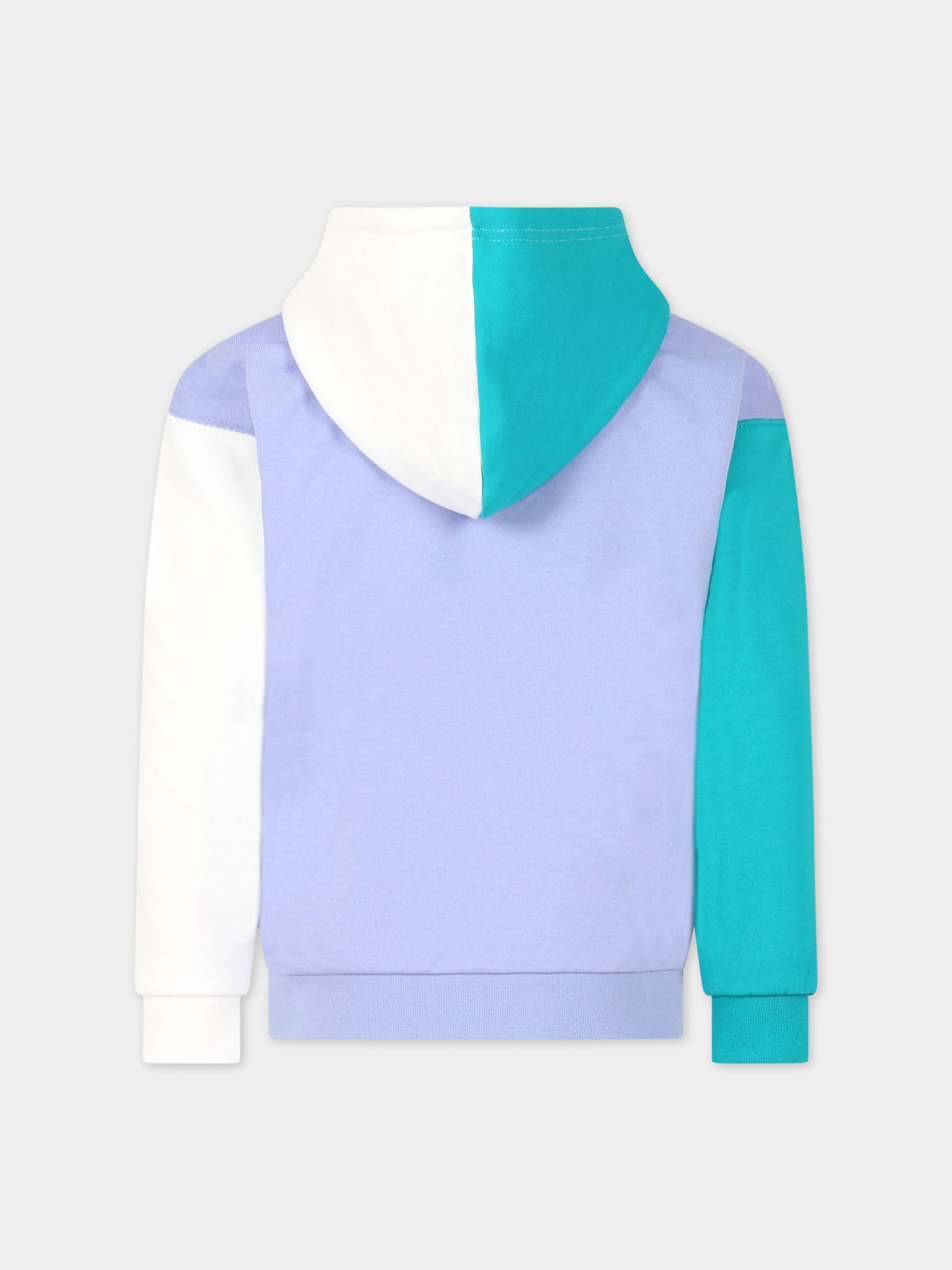 Felpa multicolor per bambino con logo,Puma,670123 23