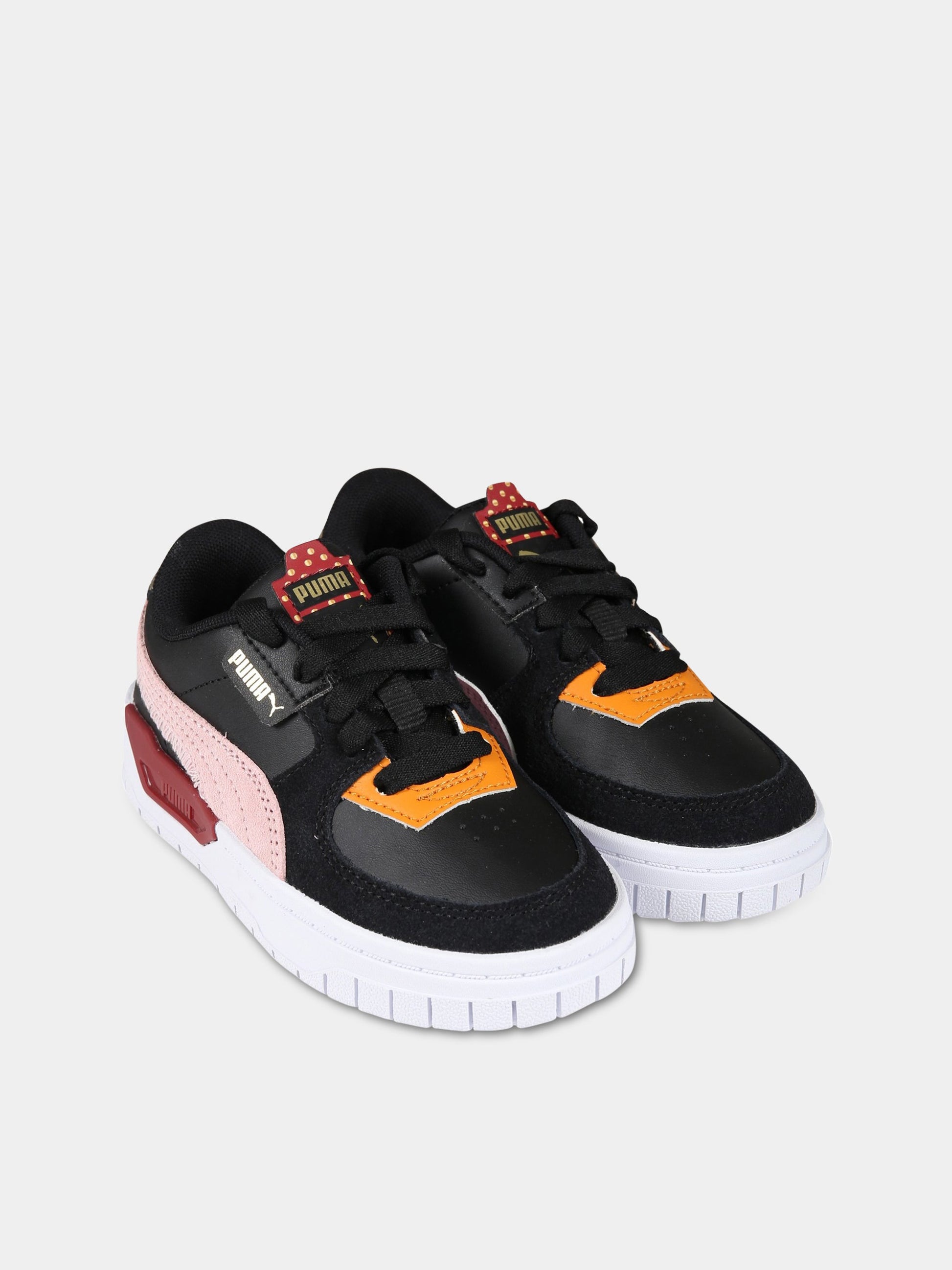 Sneakers multicolor per bambina con logo,Puma,386071 01