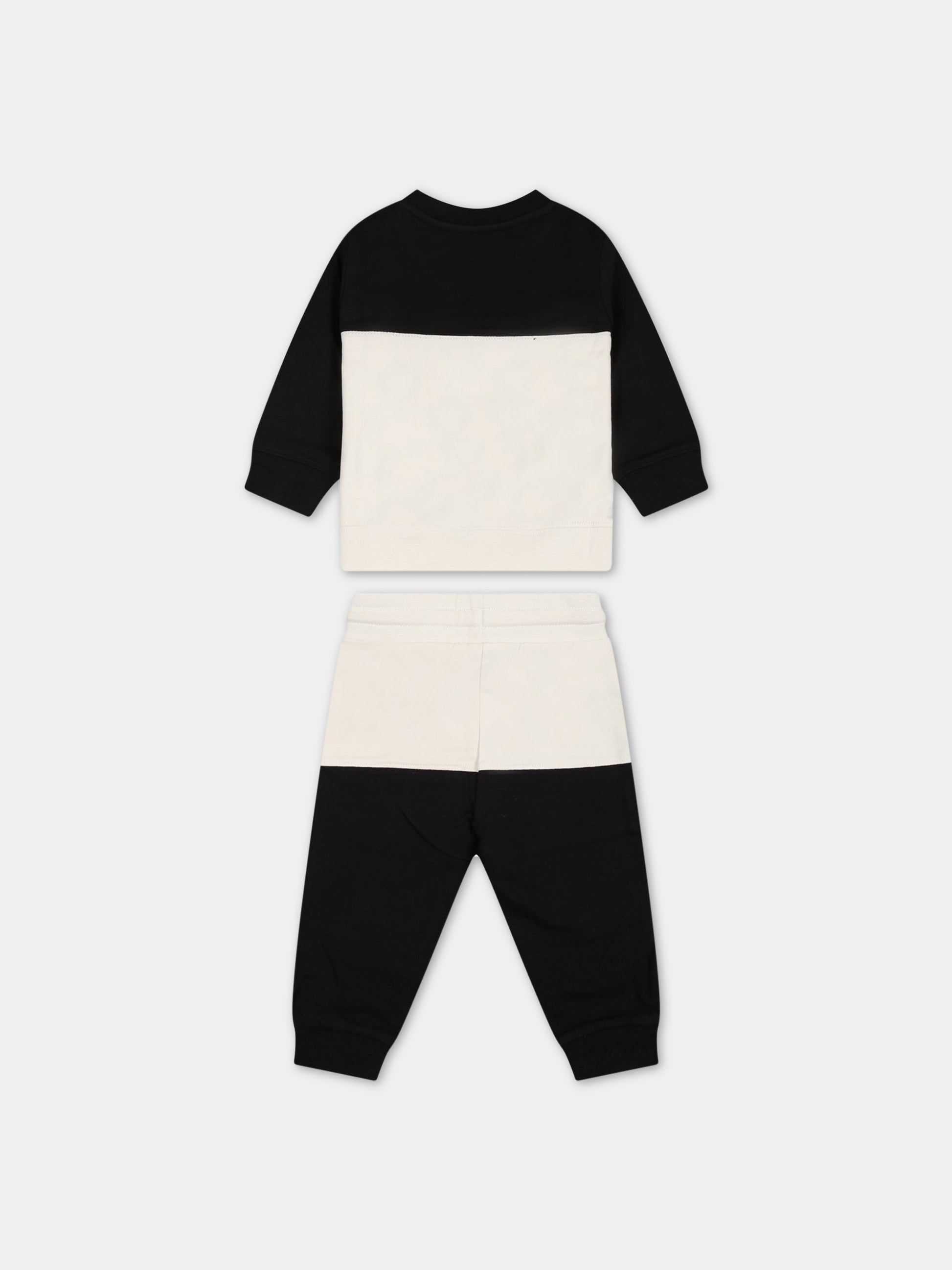 Completo sportivo multicolor per neonato con logo,Calvin Klein Kids,IN0IN00020 BEH
