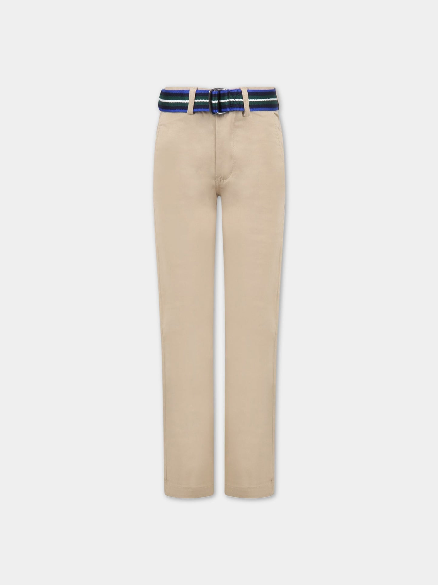 Pantalone elegante beige per bambino,Ralph Lauren Kids,855394002--