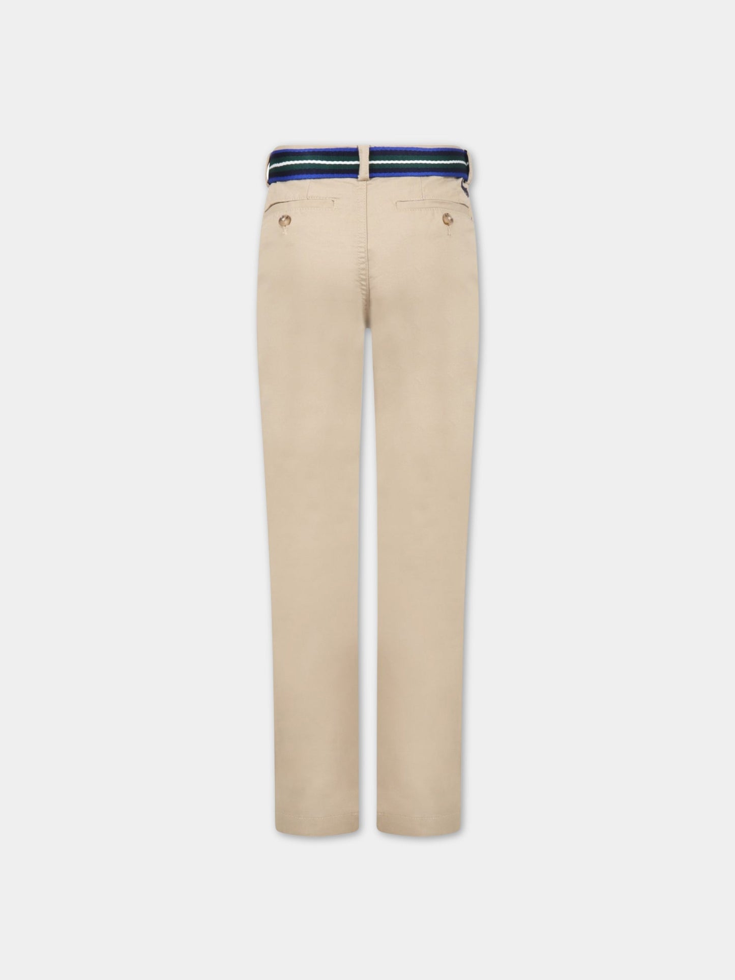 Pantalone elegante beige per bambino,Ralph Lauren Kids,855394002--