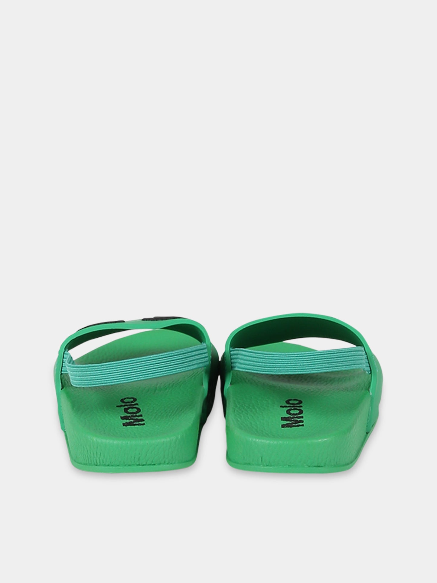 Sandali verde per bambini con smile,Molo,7S23U202 8471-B